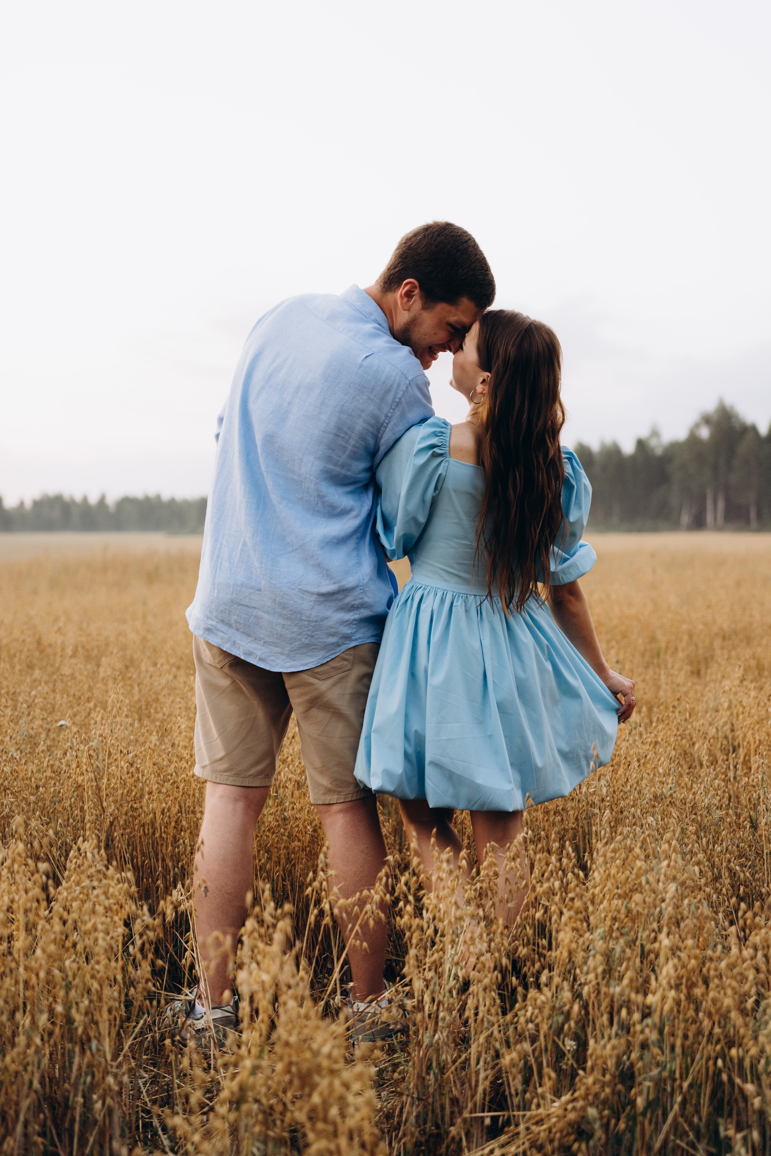 Lovestory на закате. Фотограф Москва