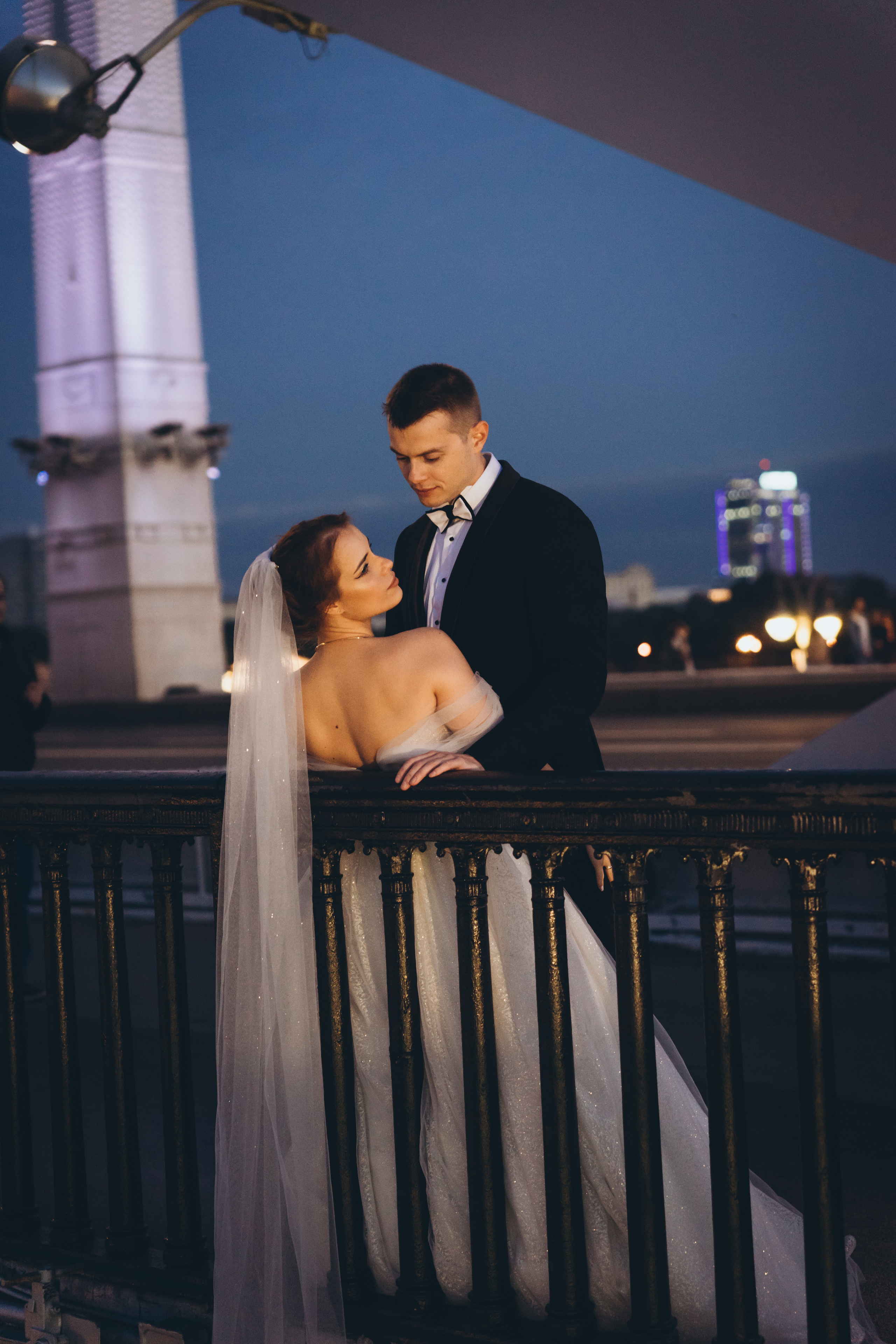 Свадебная лавстори на закате. Фотограф Москва