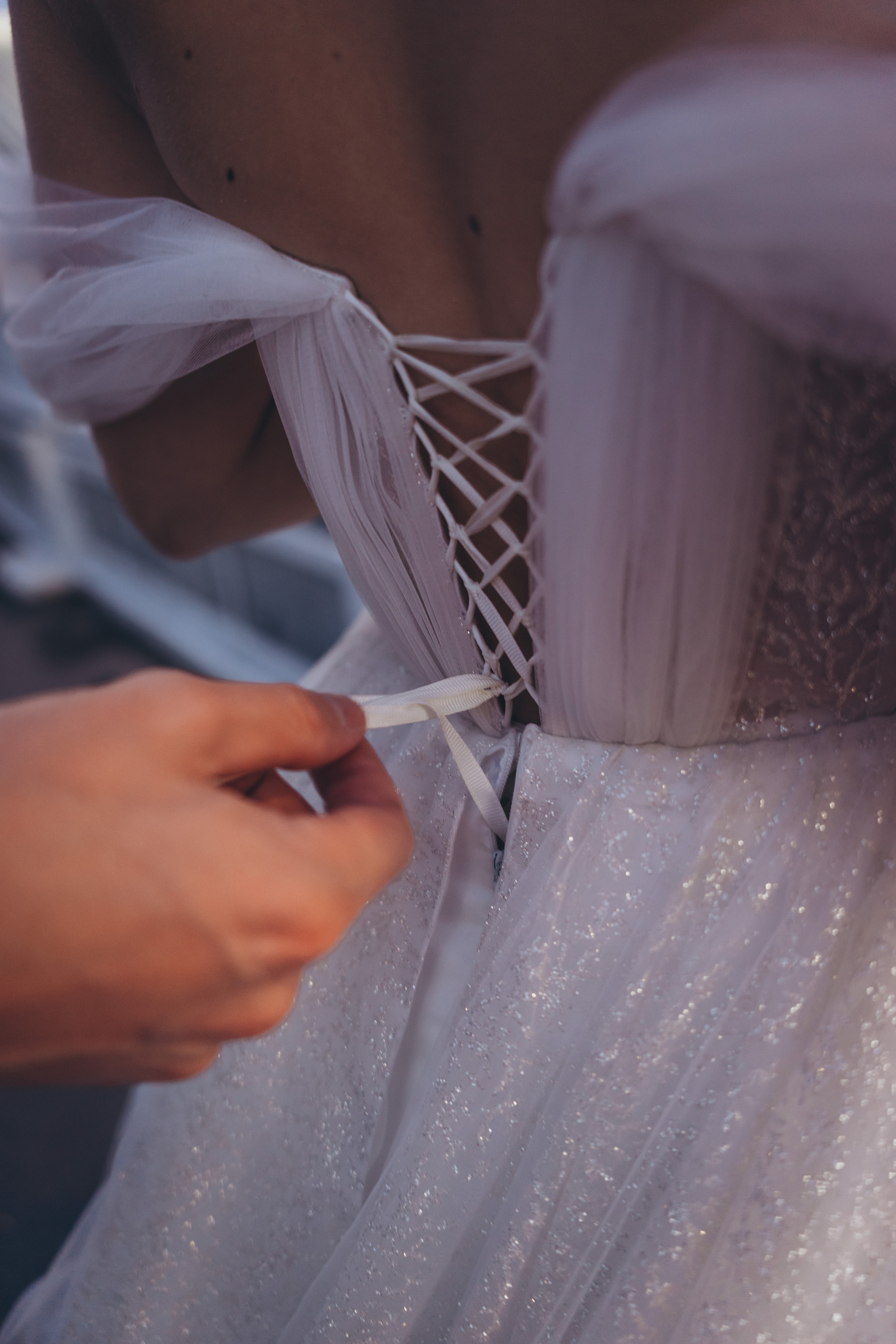 Свадебная лавстори на закате. Фотограф Москва