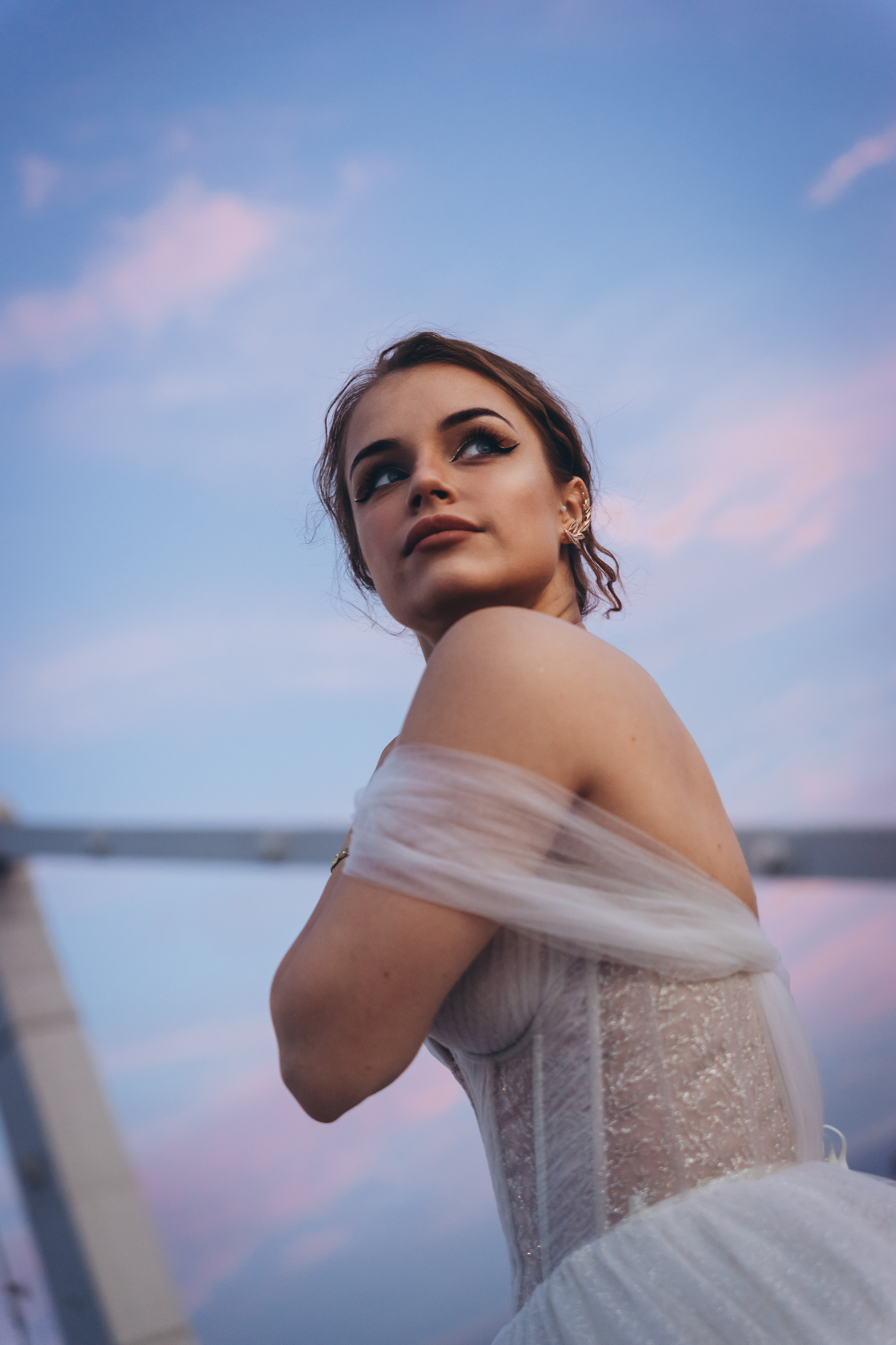 Свадебная лавстори на закате. Фотограф Москва