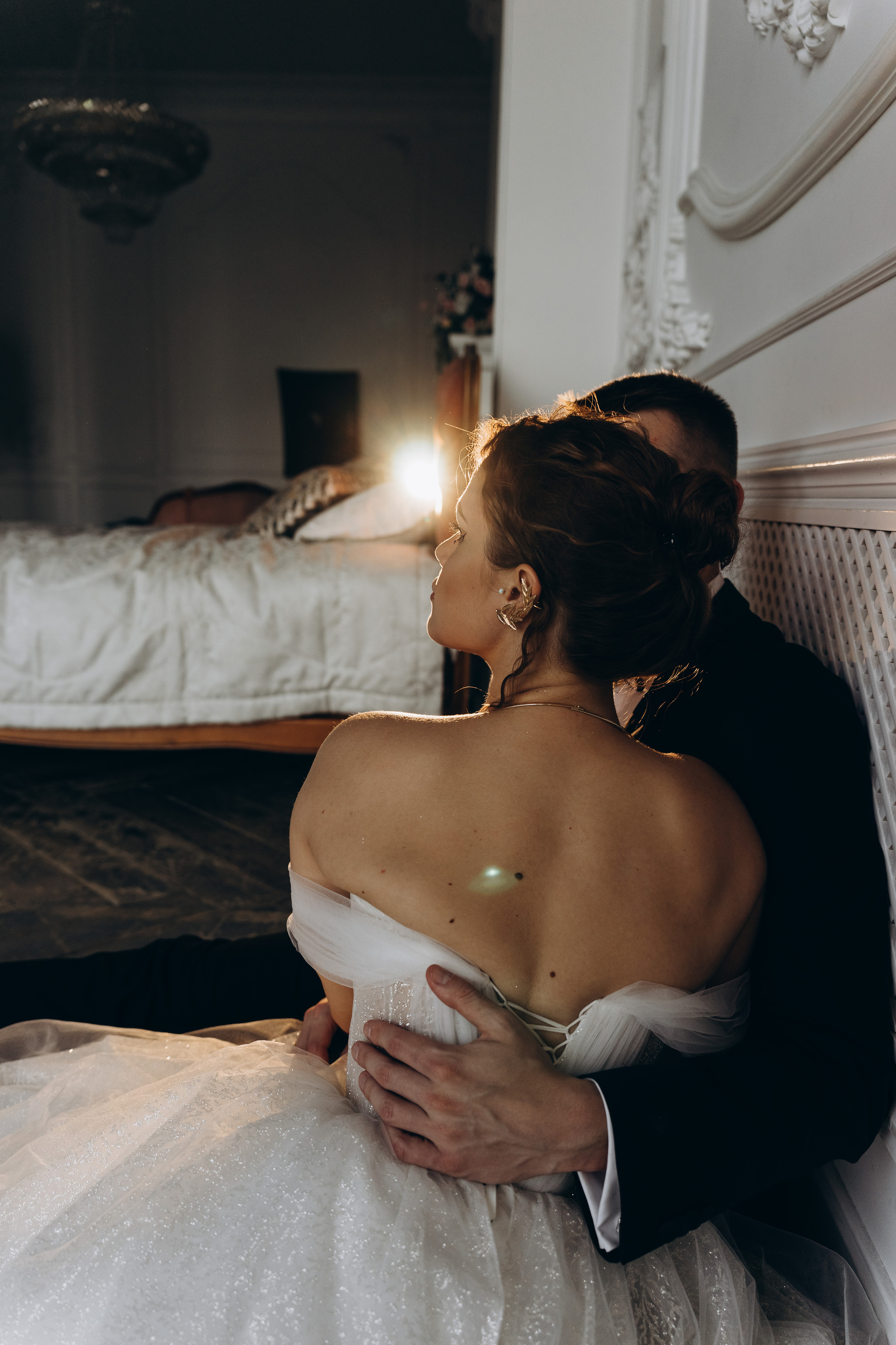 Свадебная фотосессия в студии. Фотограф Москва