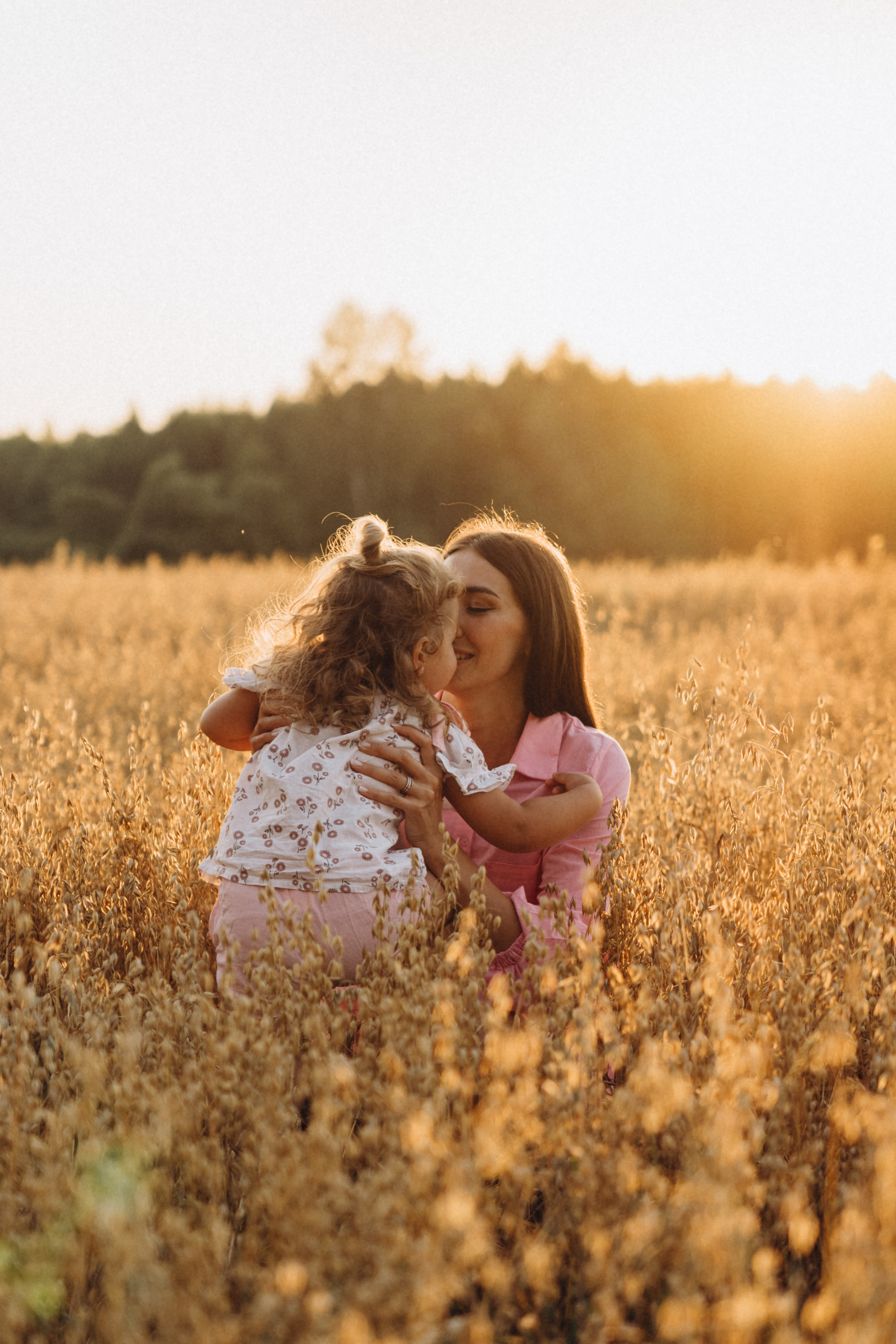На закате. Фотограф Москва