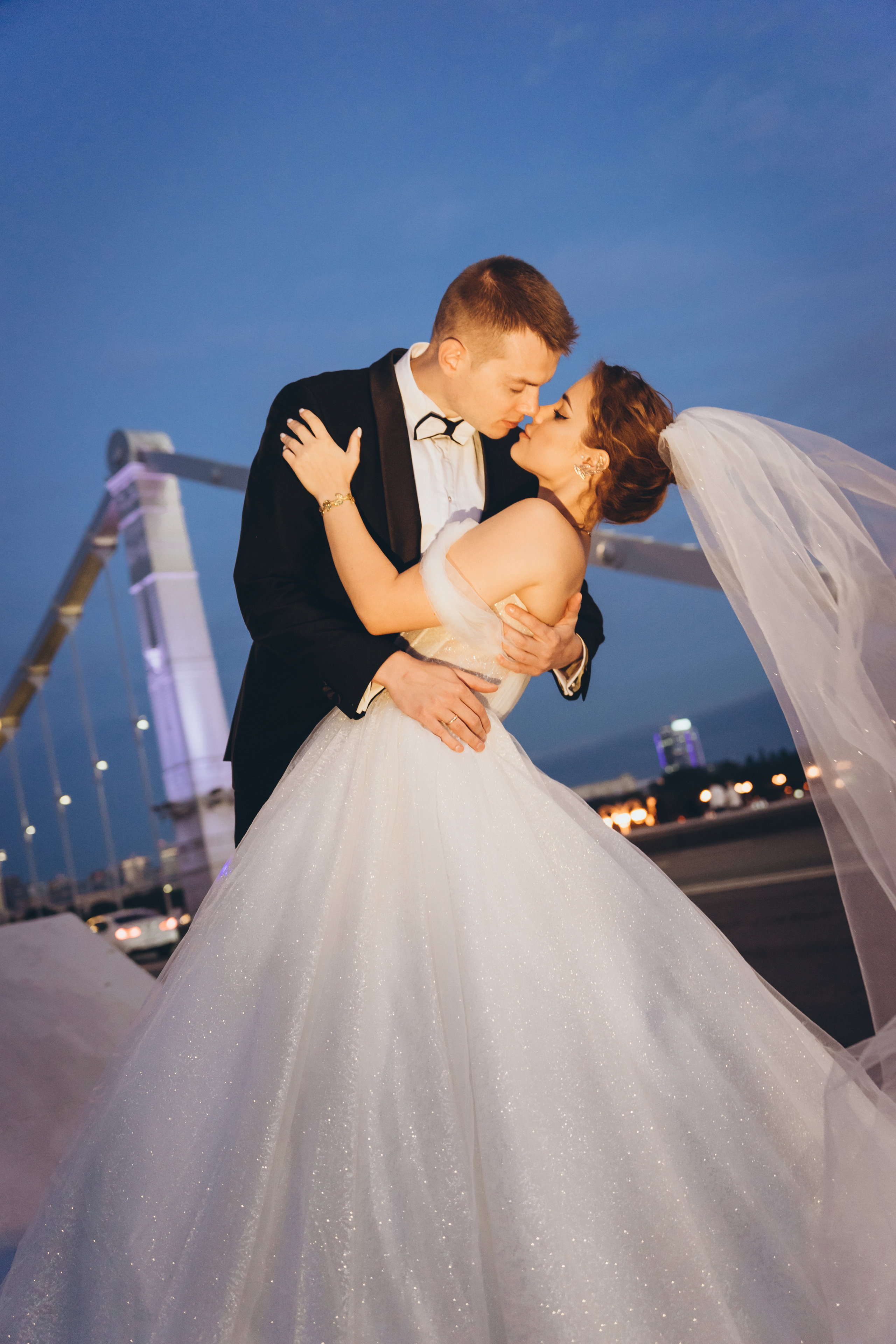 Свадебная лавстори на закате. Фотограф Москва