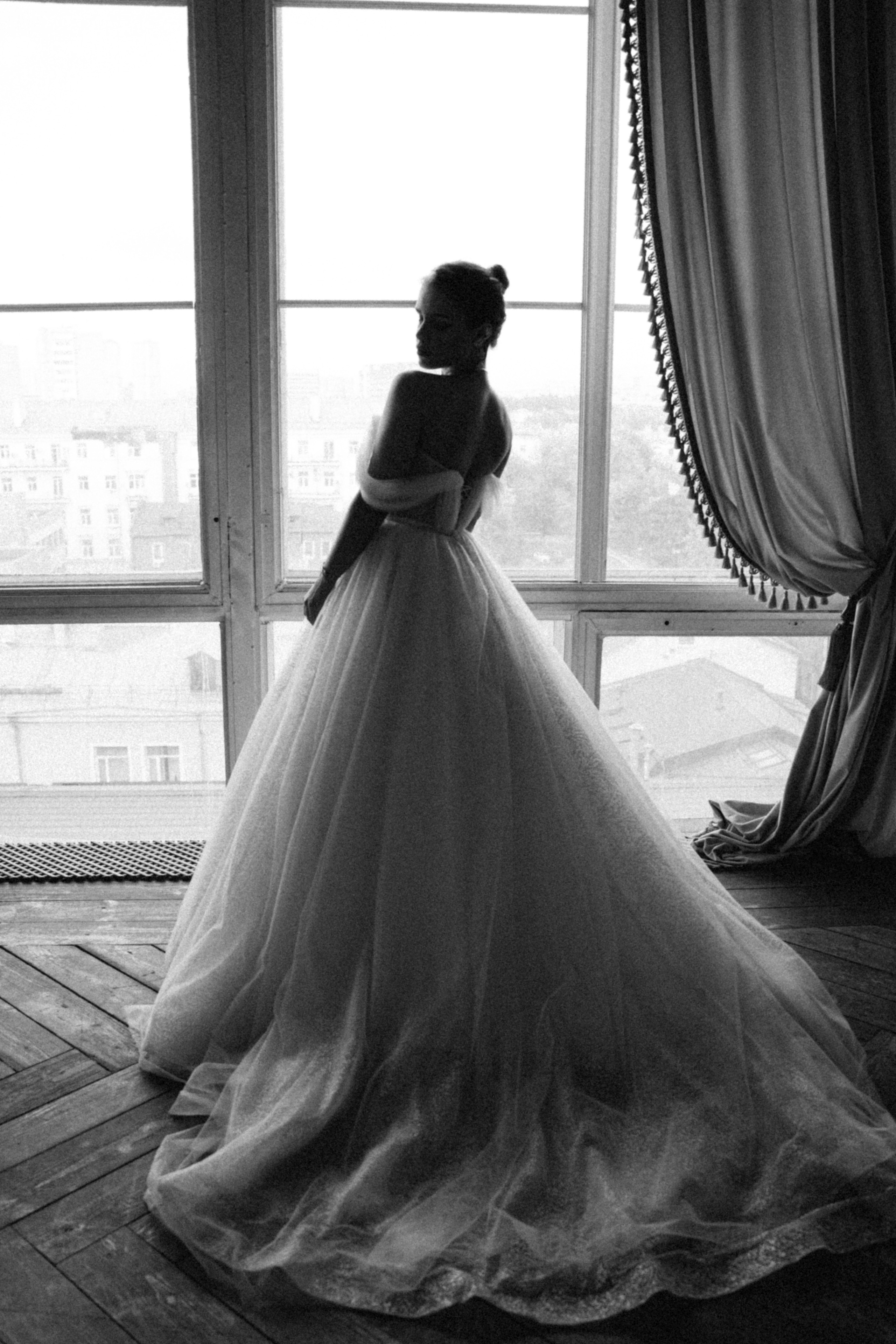 Свадебная фотосессия в студии. Фотограф Москва