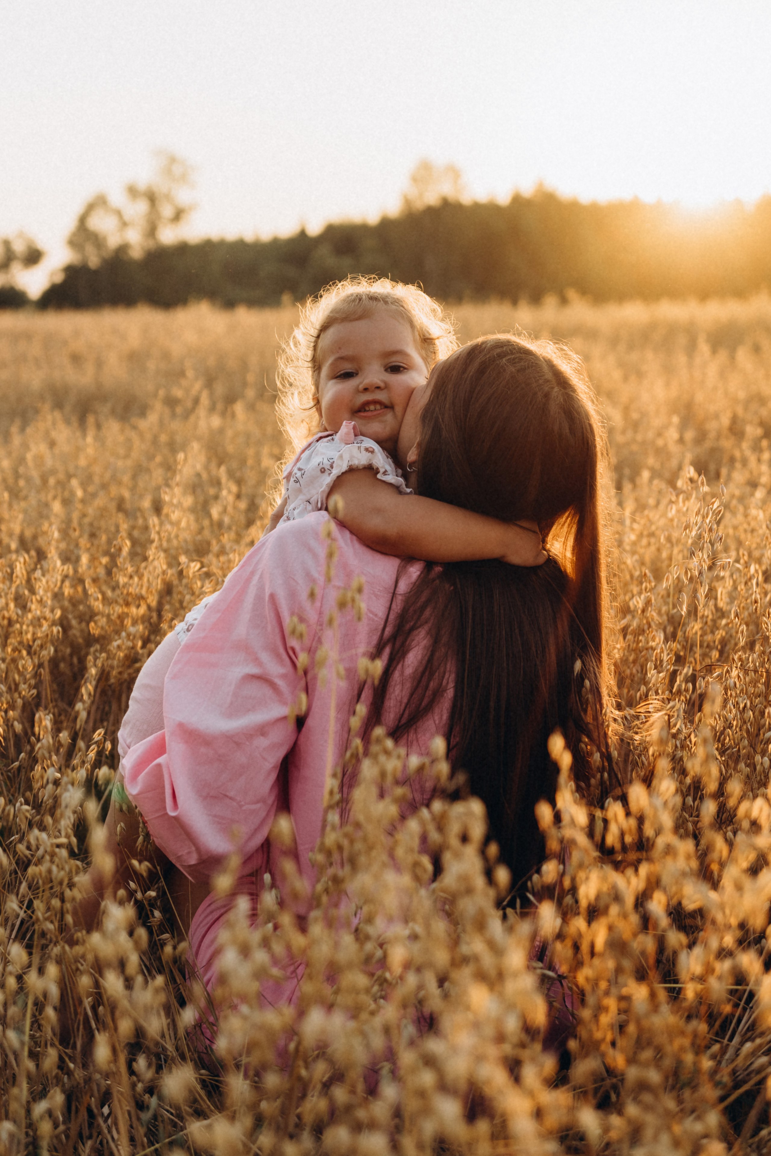 На закате. Фотограф Москва