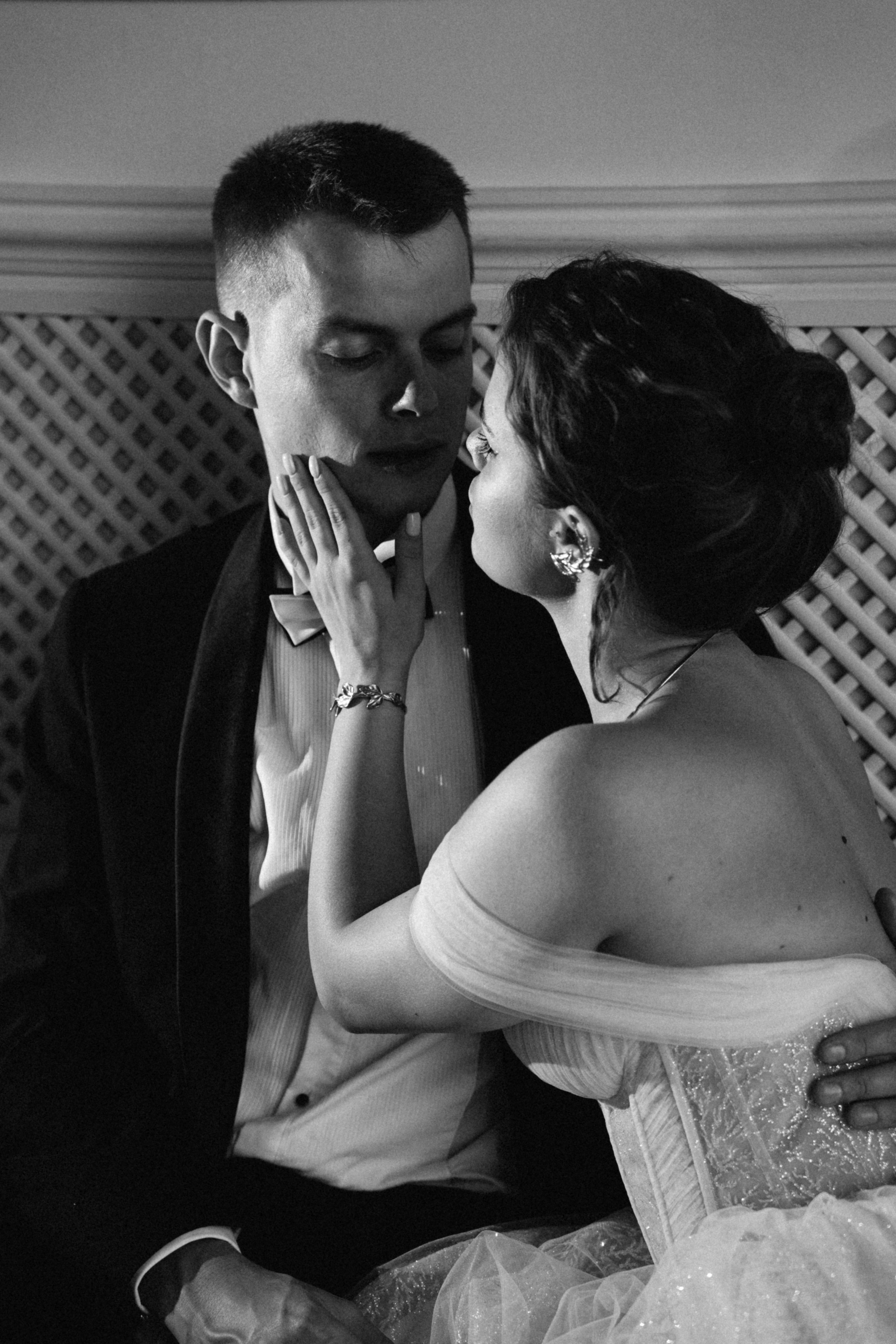 Свадебная фотосессия в студии. Фотограф Москва