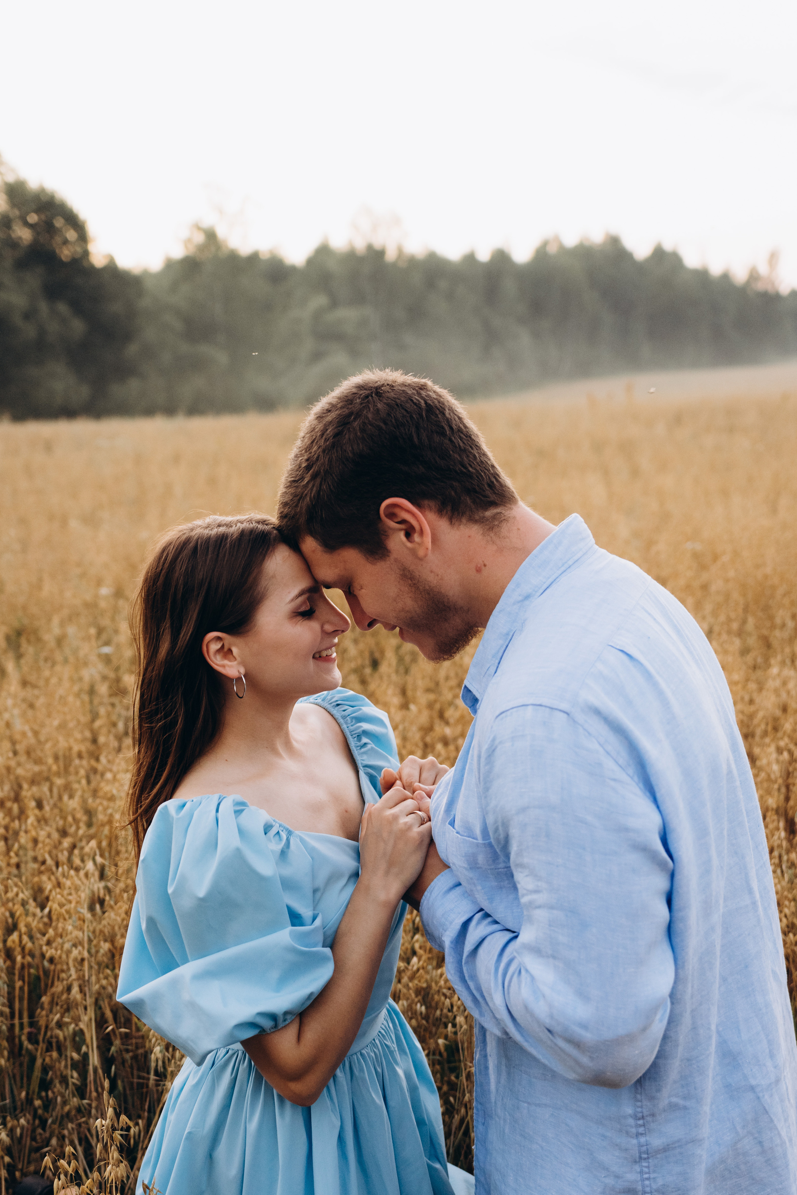 Lovestory на закате. Фотограф Москва