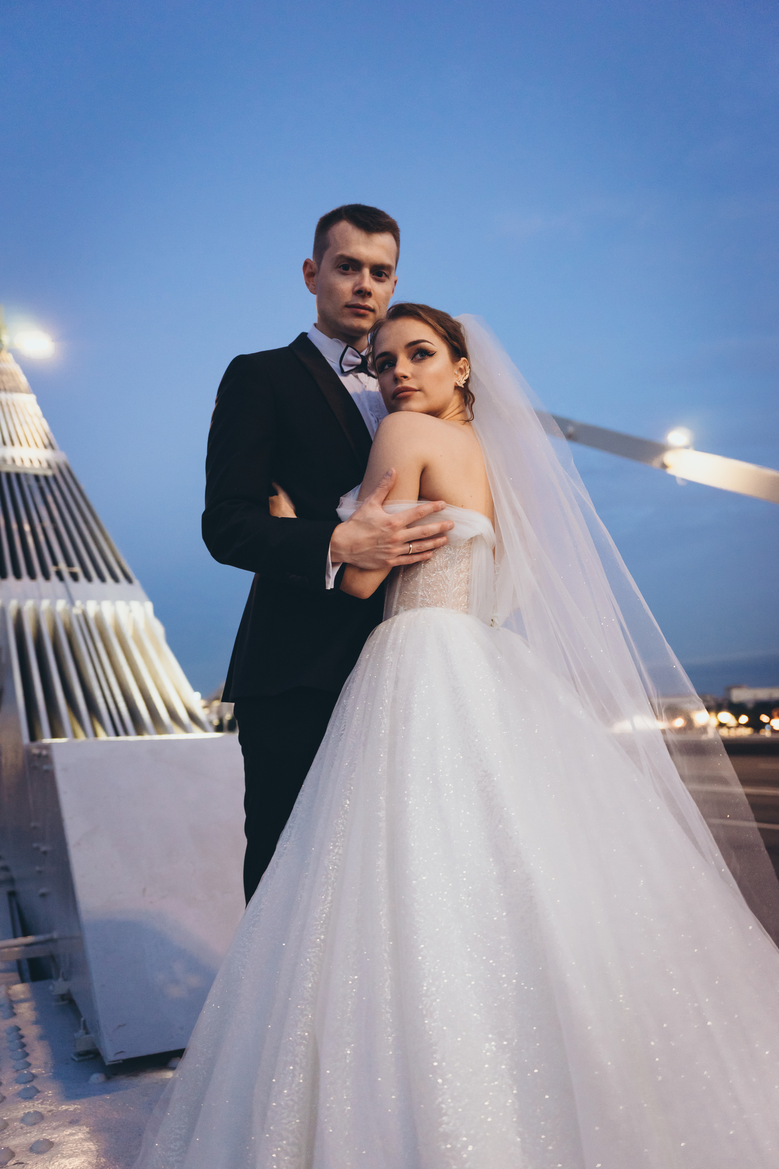 Свадебная лавстори на закате. Фотограф Москва