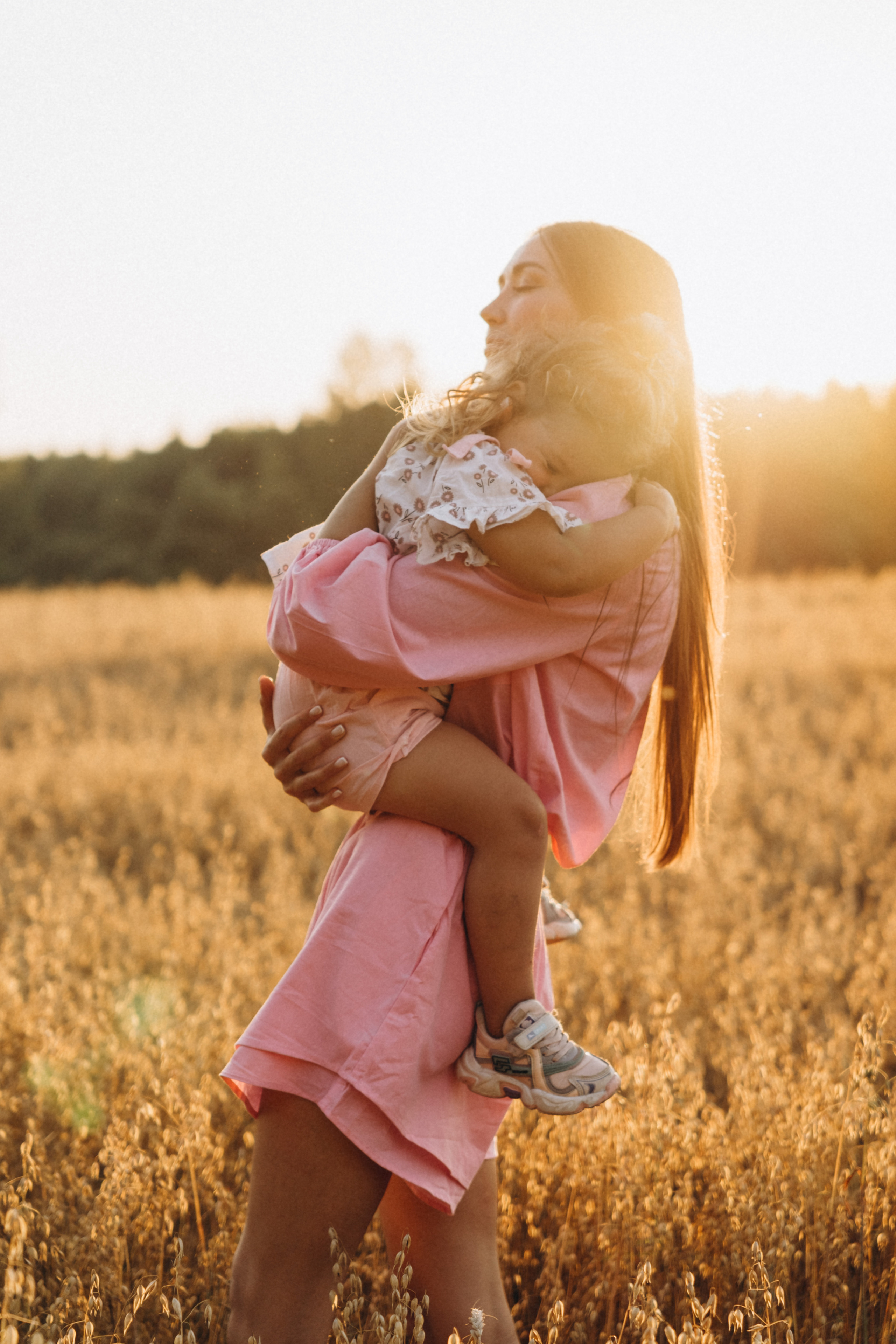 На закате. Фотограф Москва