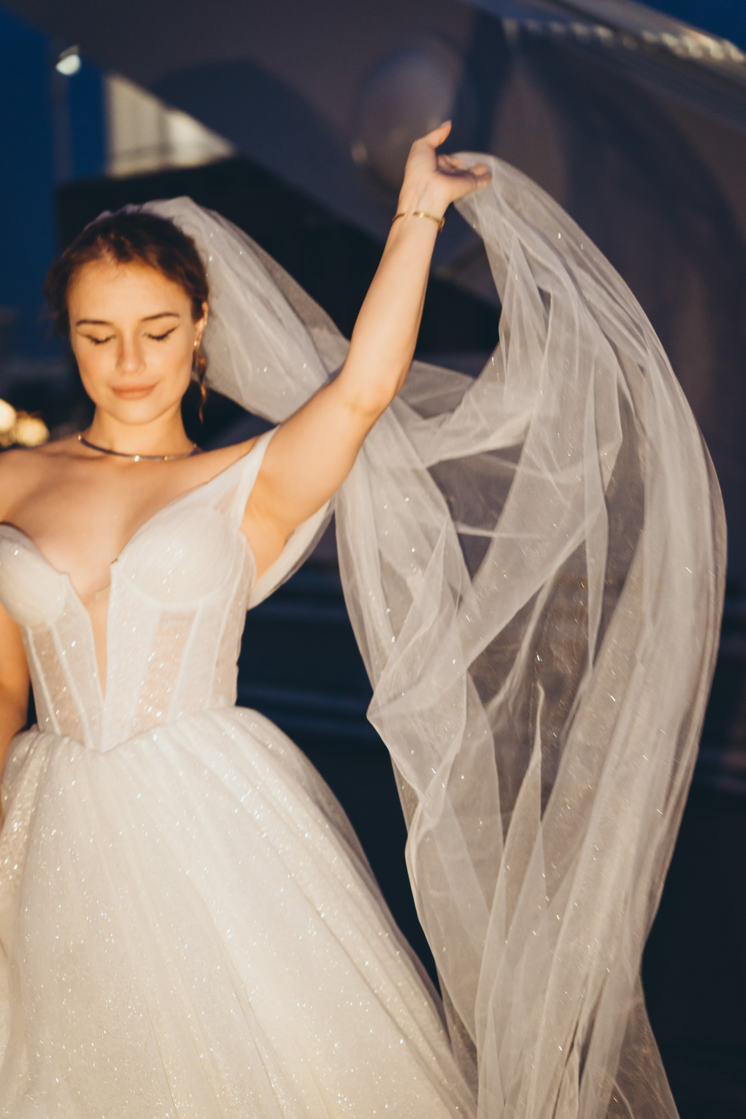 Свадебная лавстори на закате. Фотограф Москва