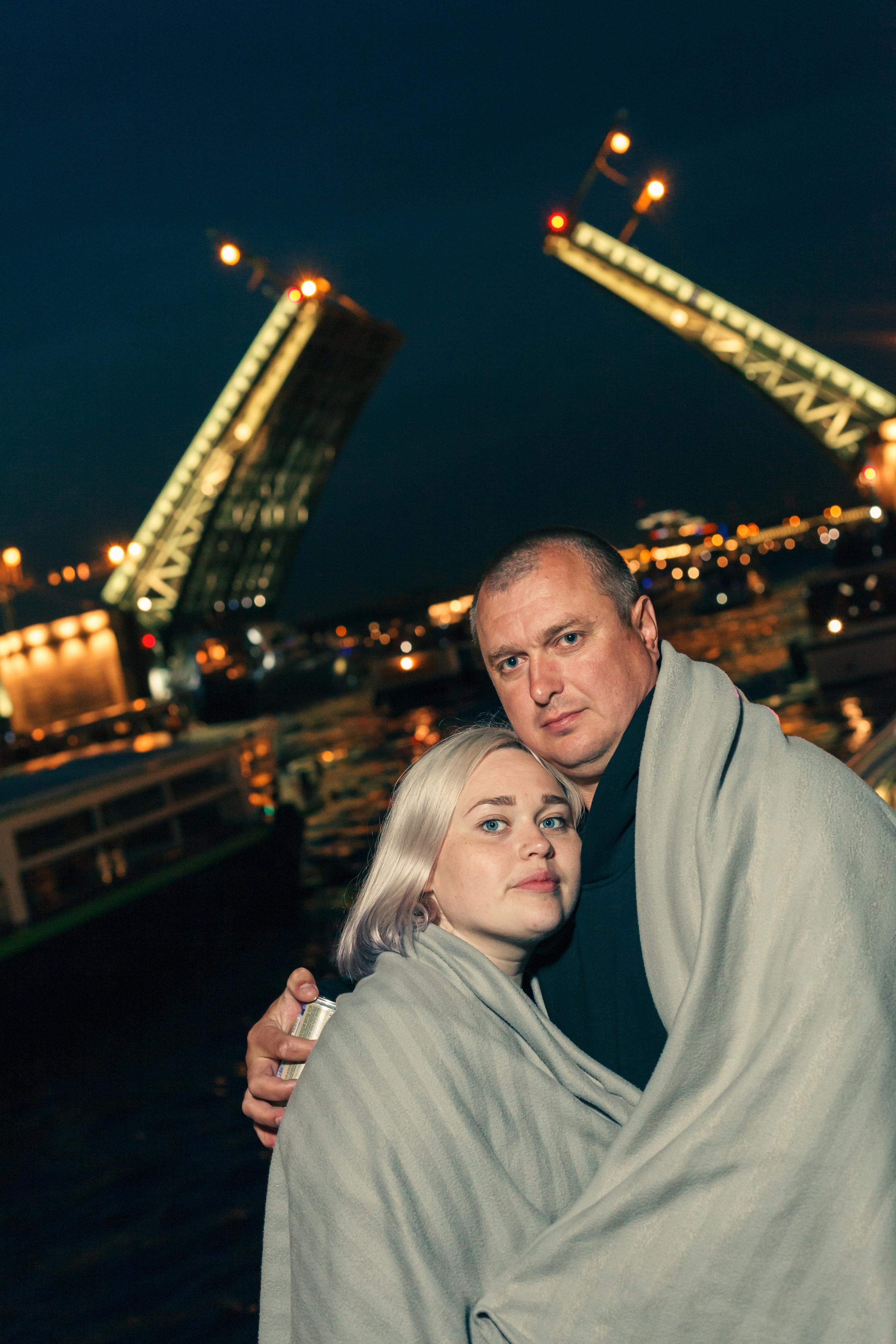 Мосты в лучах ночи. Фотограф в Санкт — Петербурге Валерий Гаухман