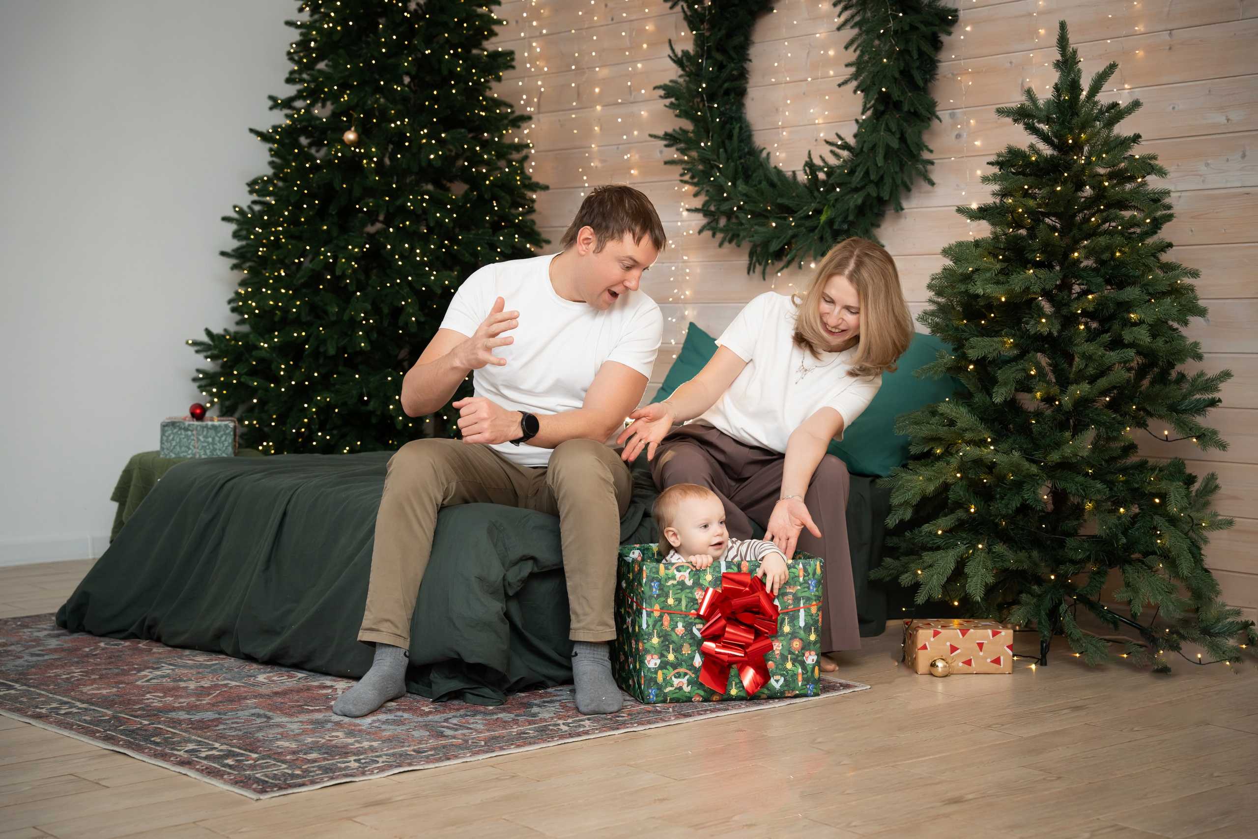 Новый год. Семейный и детский фотограф в Москве Евгения Миронова