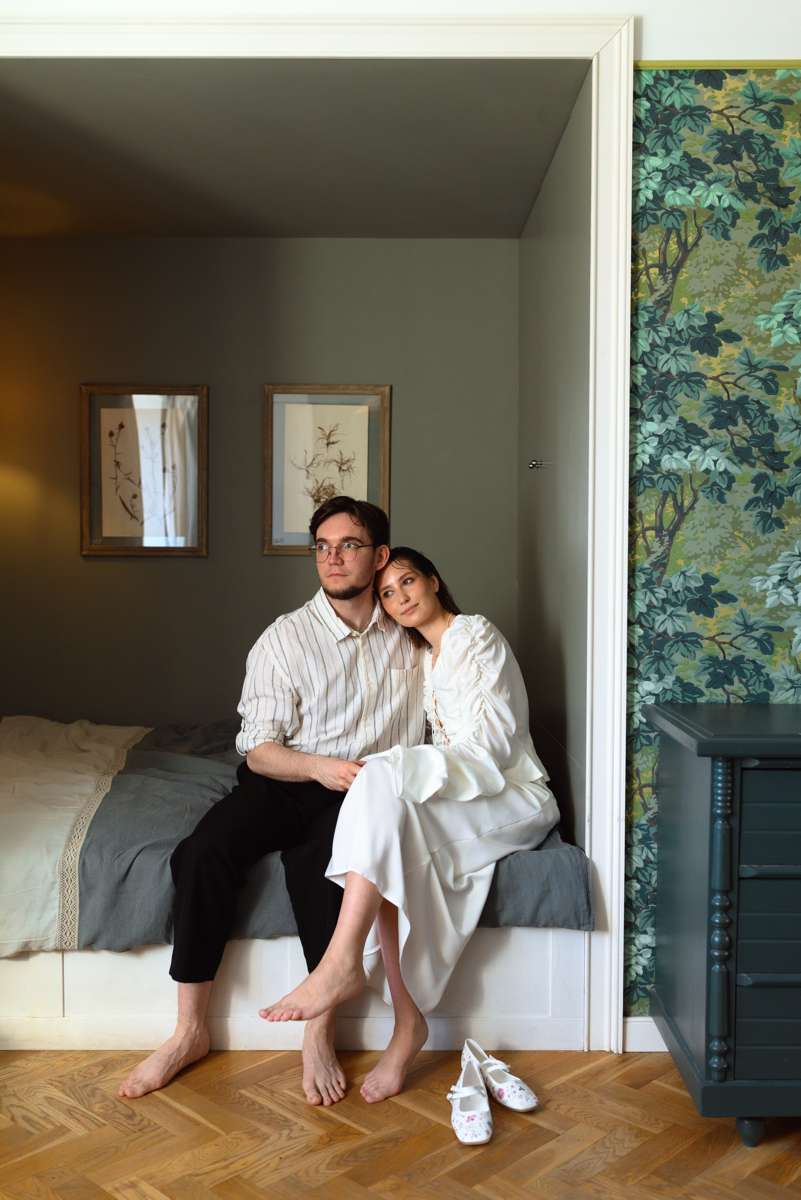 Сборы Вероники и Фаиля. Свадебный фотограф Анастасия Бударина