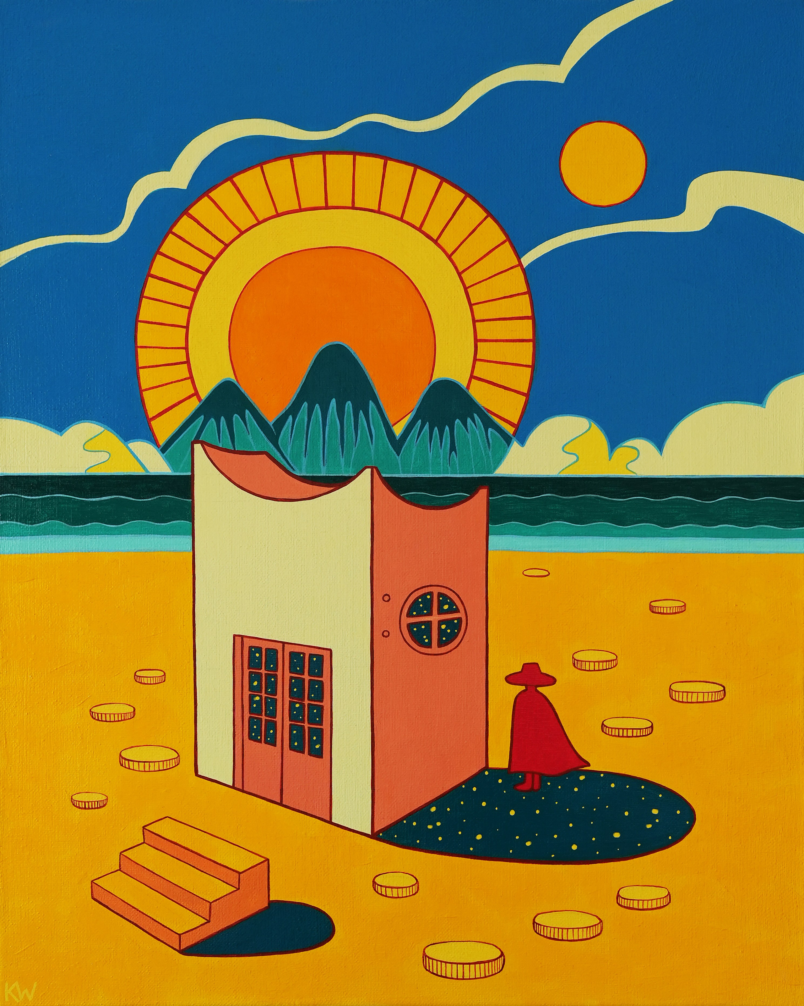 Серия авторских картин «Золото». Художник Katya Warped г. Чебоксары