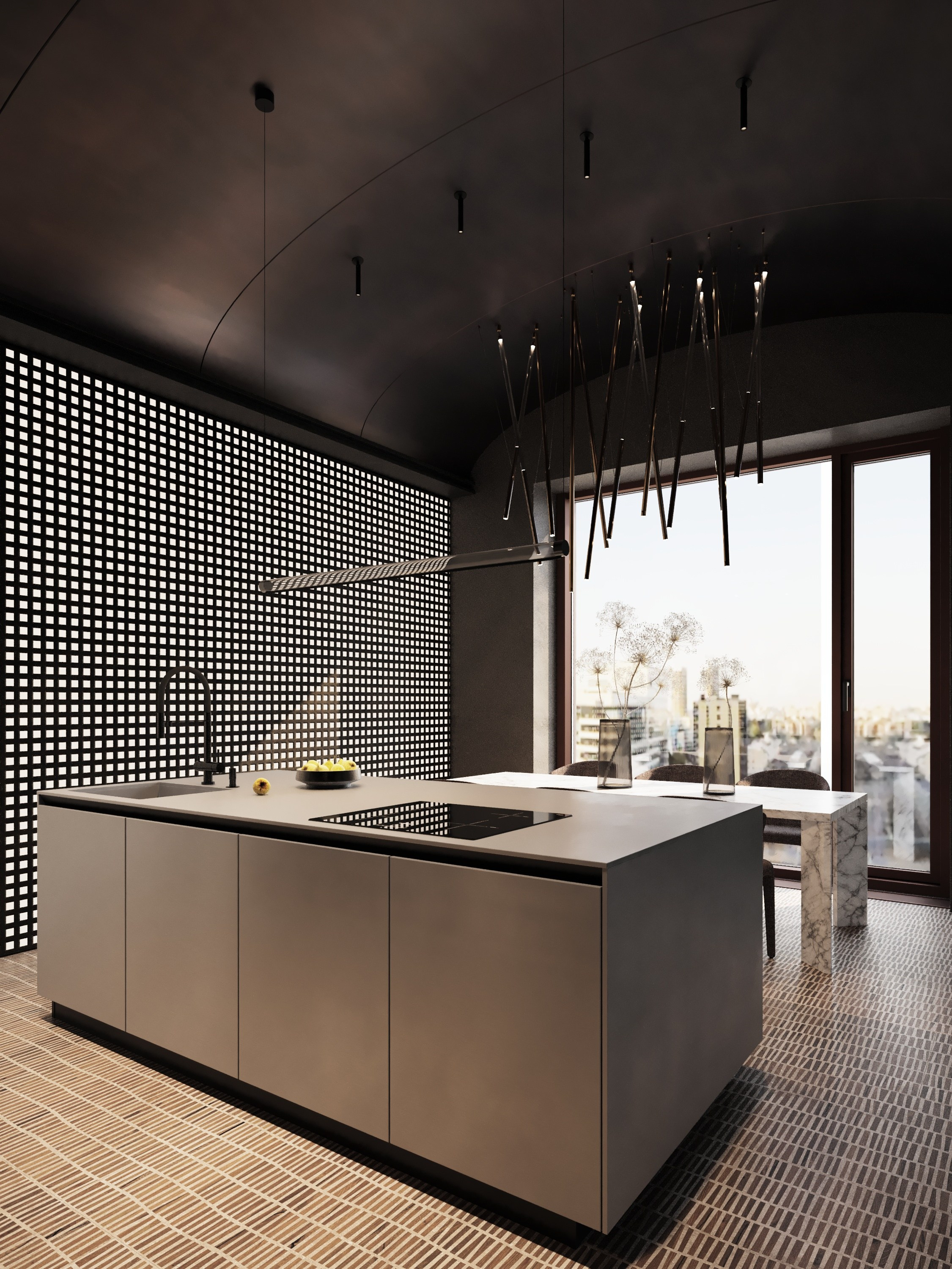 Апартаменты Grand Loft. Архитектурные интерьеры