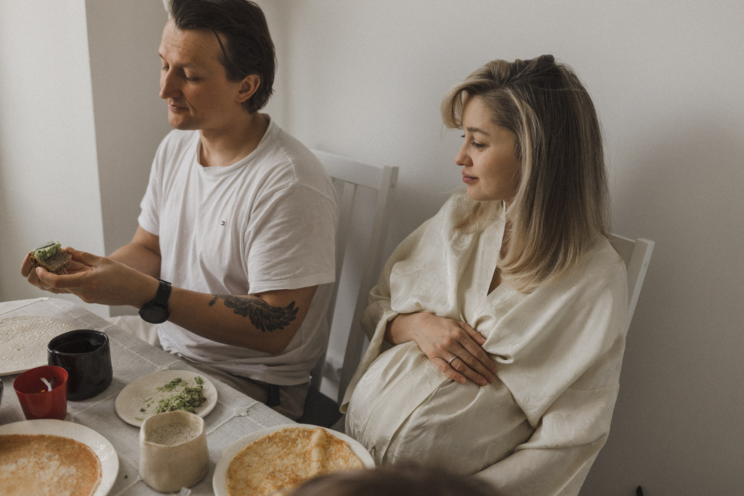 Катя, Паша, Валера и Родион ждут братика. Семейный фотограф в Москве