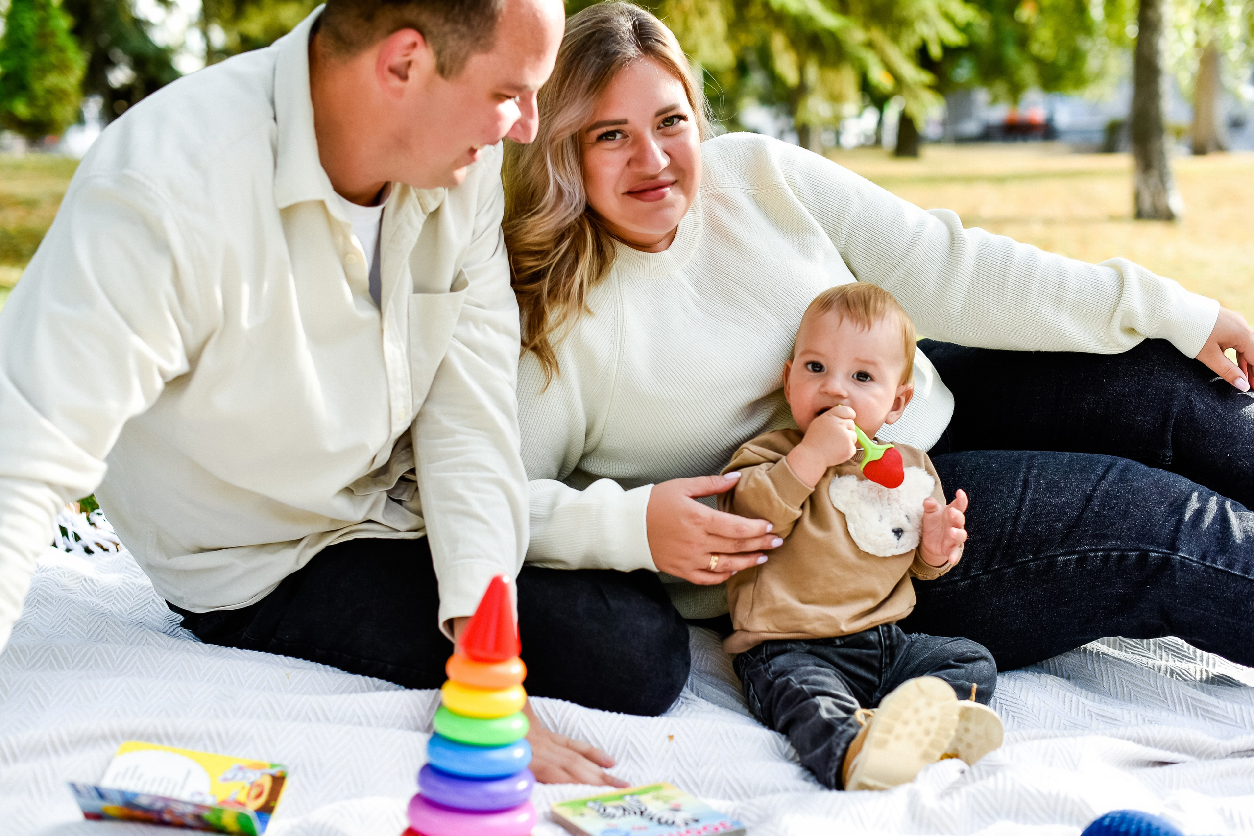 Семья Дмитрий, Настенька и Мирон