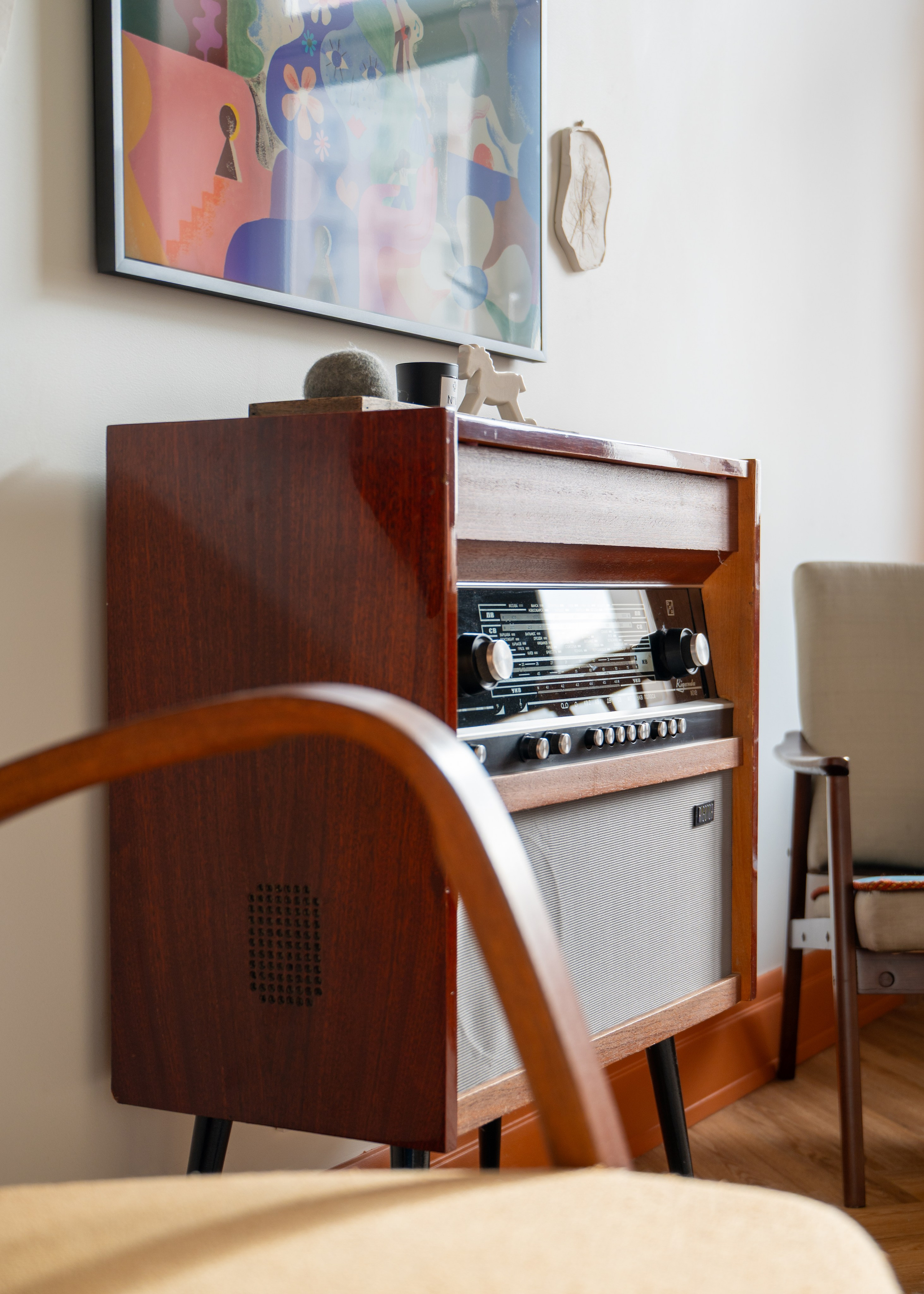 Фрагмент отделки и материалов, проект «Орликов», фотограф Артур Попов.