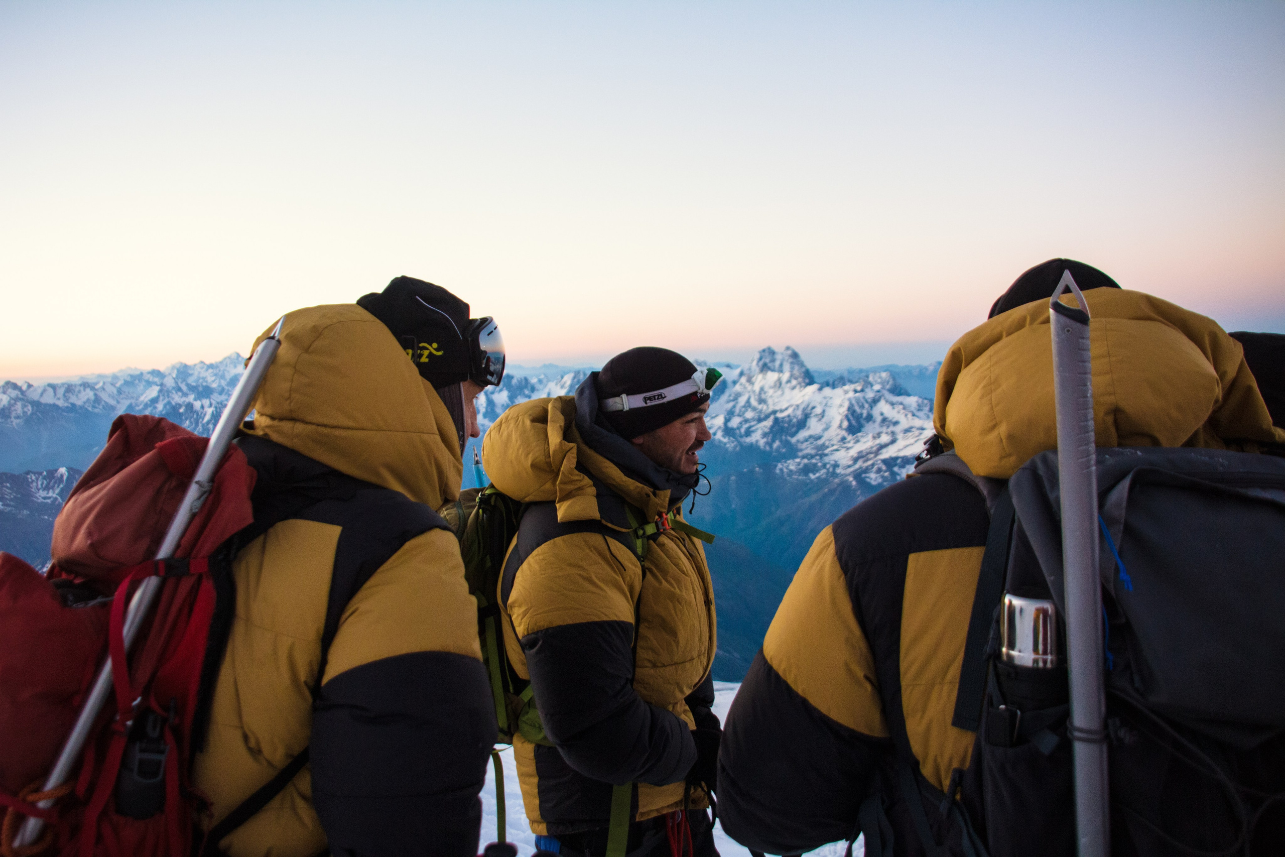 Съемка восхождения. Фотограф Котий Даниил
