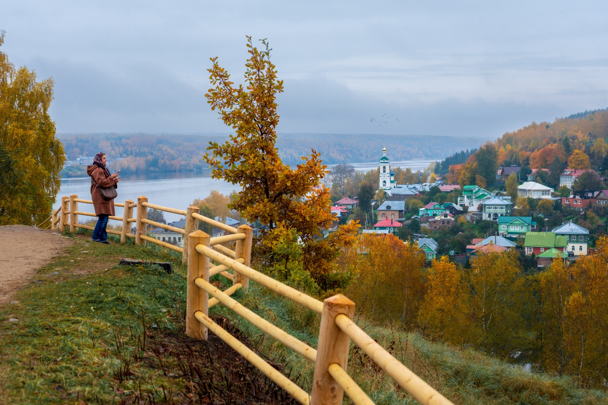Город Плёс. Семейный и детский фотограф