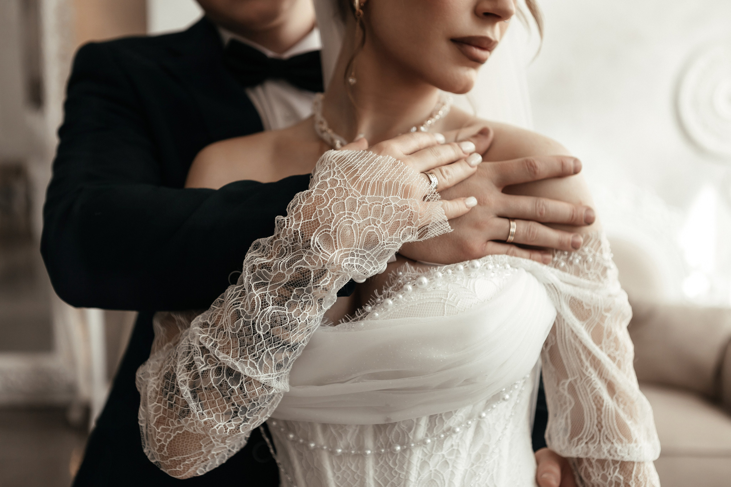 Свадебная фотосессия в фотостудии в Красноярске