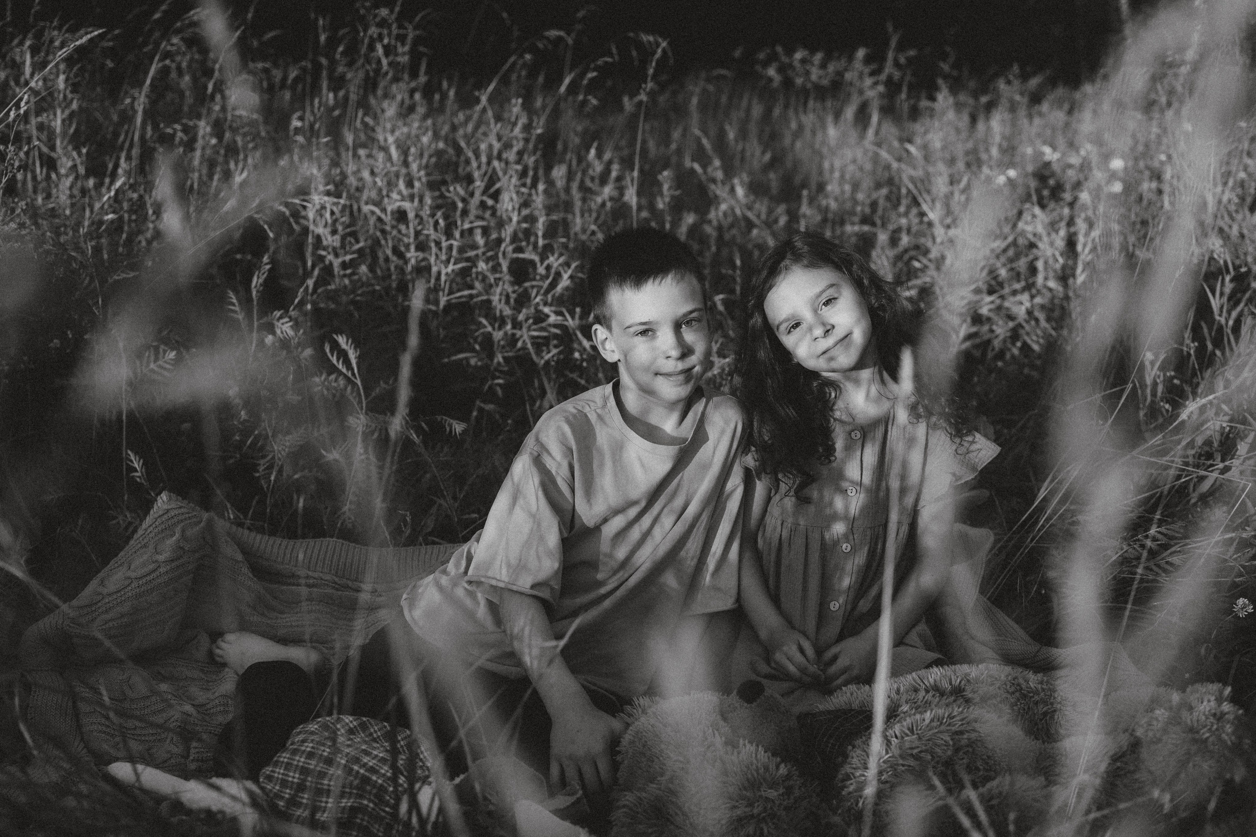 Илья, Катя, Ваня и Соня. Семейный фотограф Москва