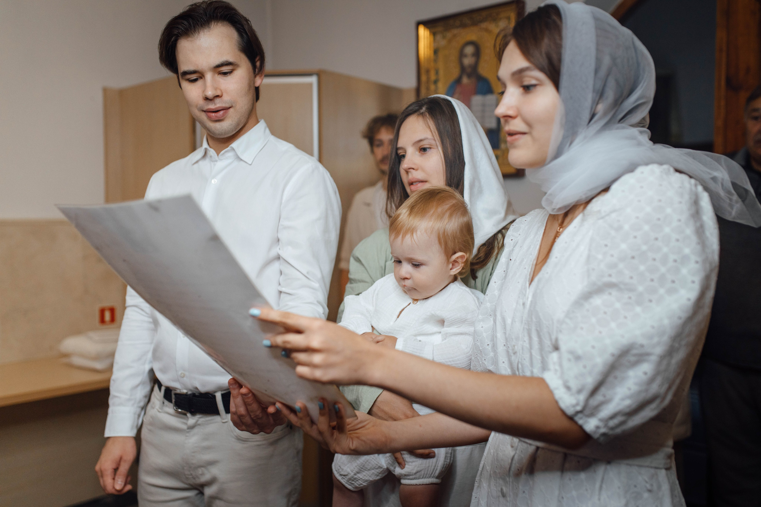 Крещение Льва, храм Марии Магдалины, август 25