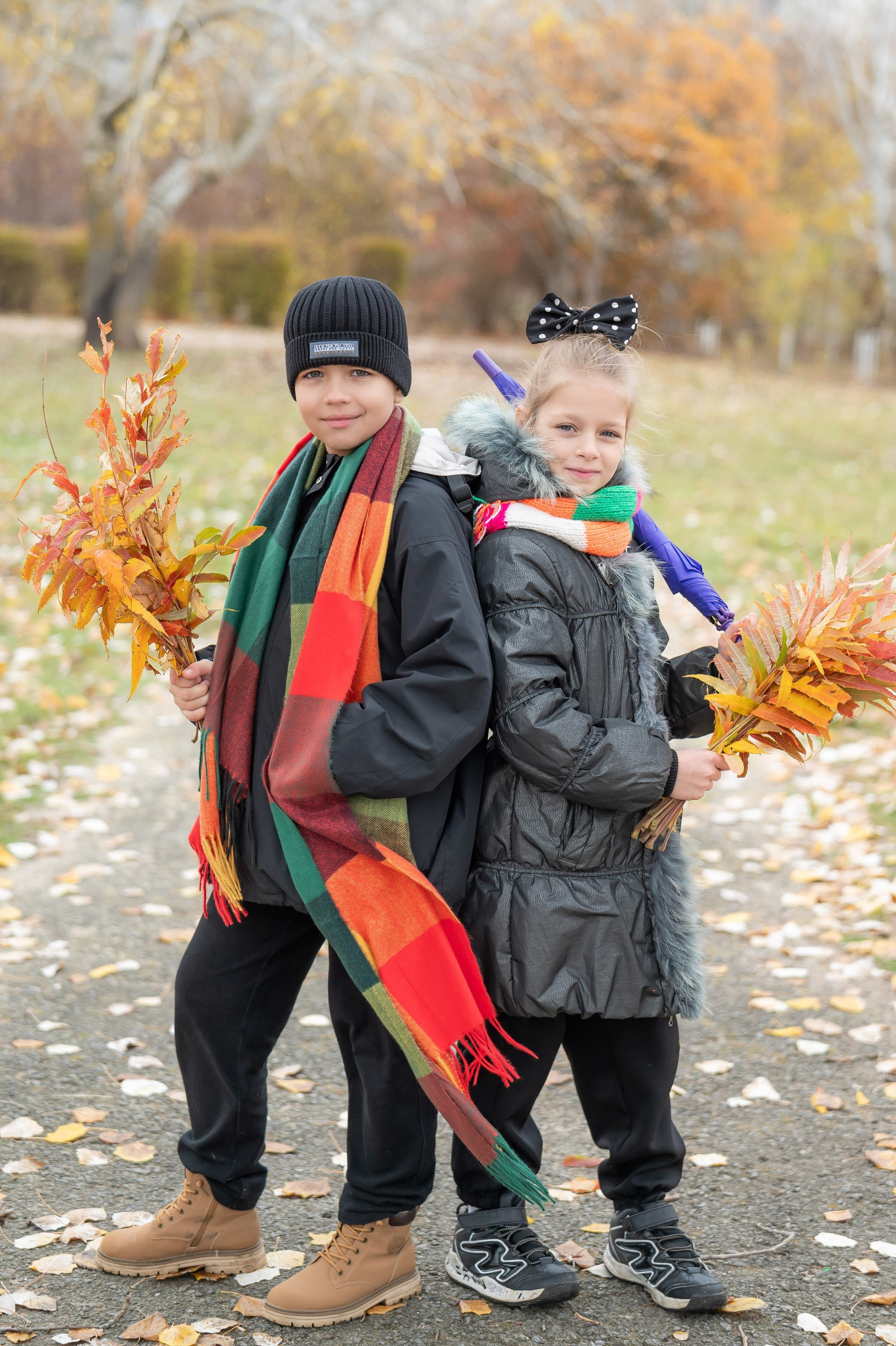 Школьникам. Антон и Татьяна Денисенко