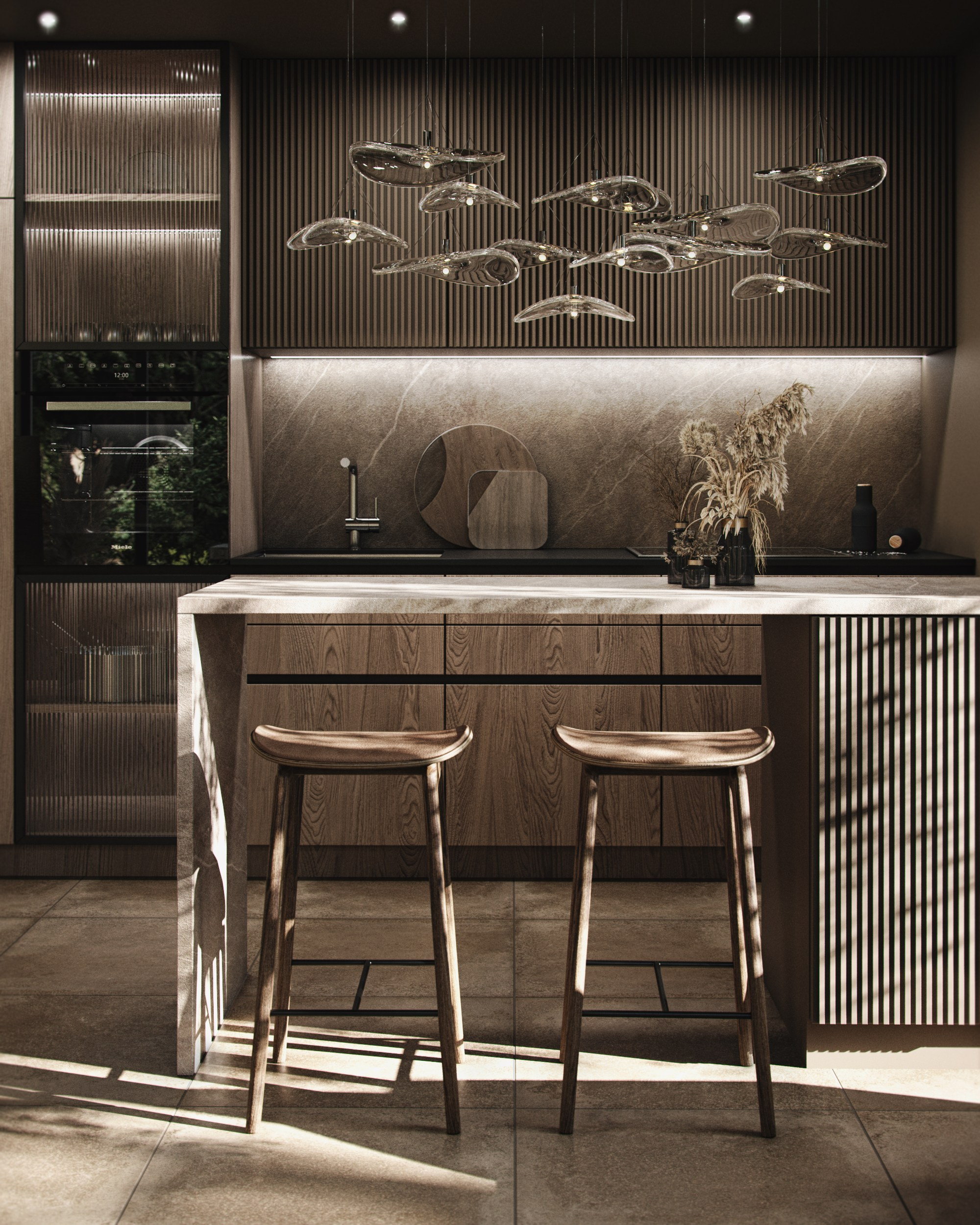 The main role is rays. 3D Визуализация // Reiterrrr