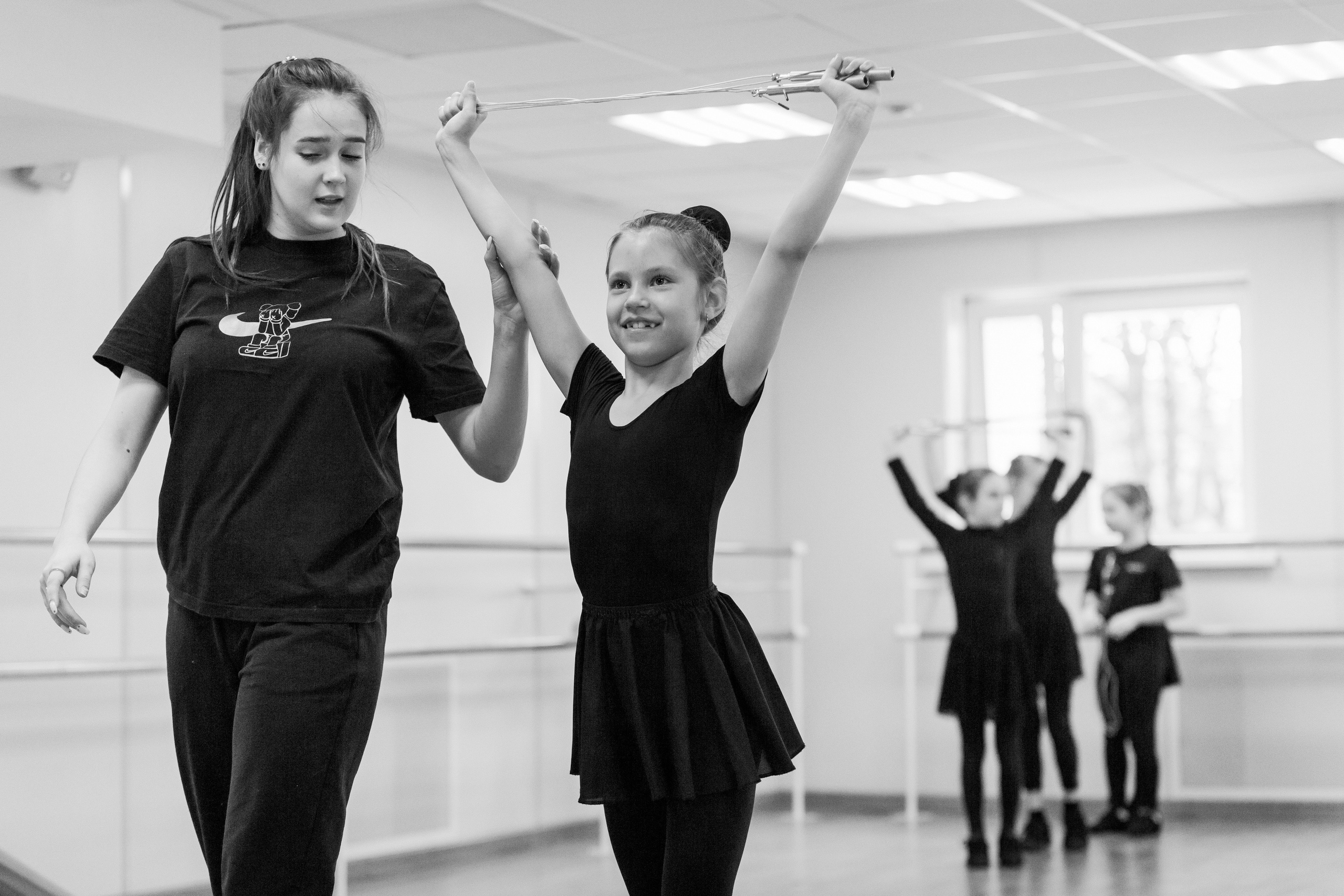 Танцевальные занятия младшая группа. Театр на льду «Алеко». Репортажный фотограф в Москве