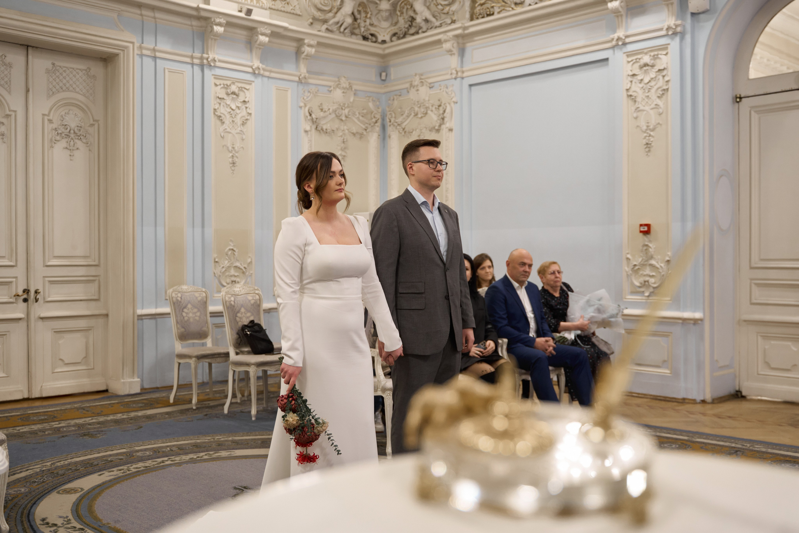 Свадьба во втором дворце Санкт-Петербурга. Свадебный и Репортажный фотограф в Санкт-Петербурге Дмитрий Бирцев