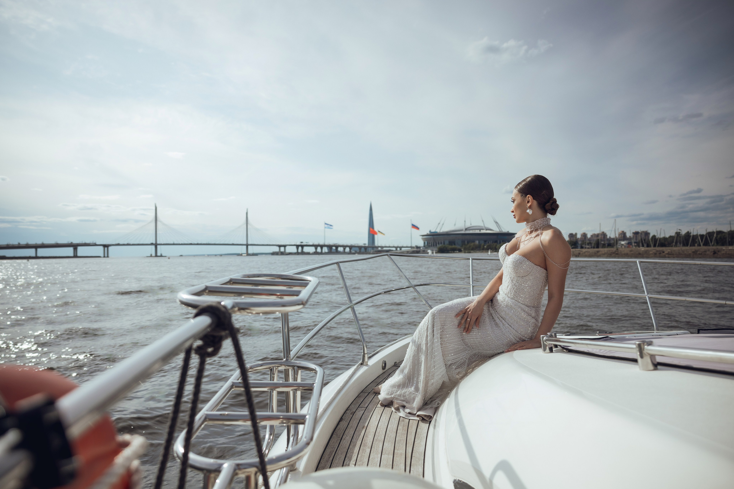 Фотосессия на яхте. Фотограф в Санкт-Петербурге Константин Бриль