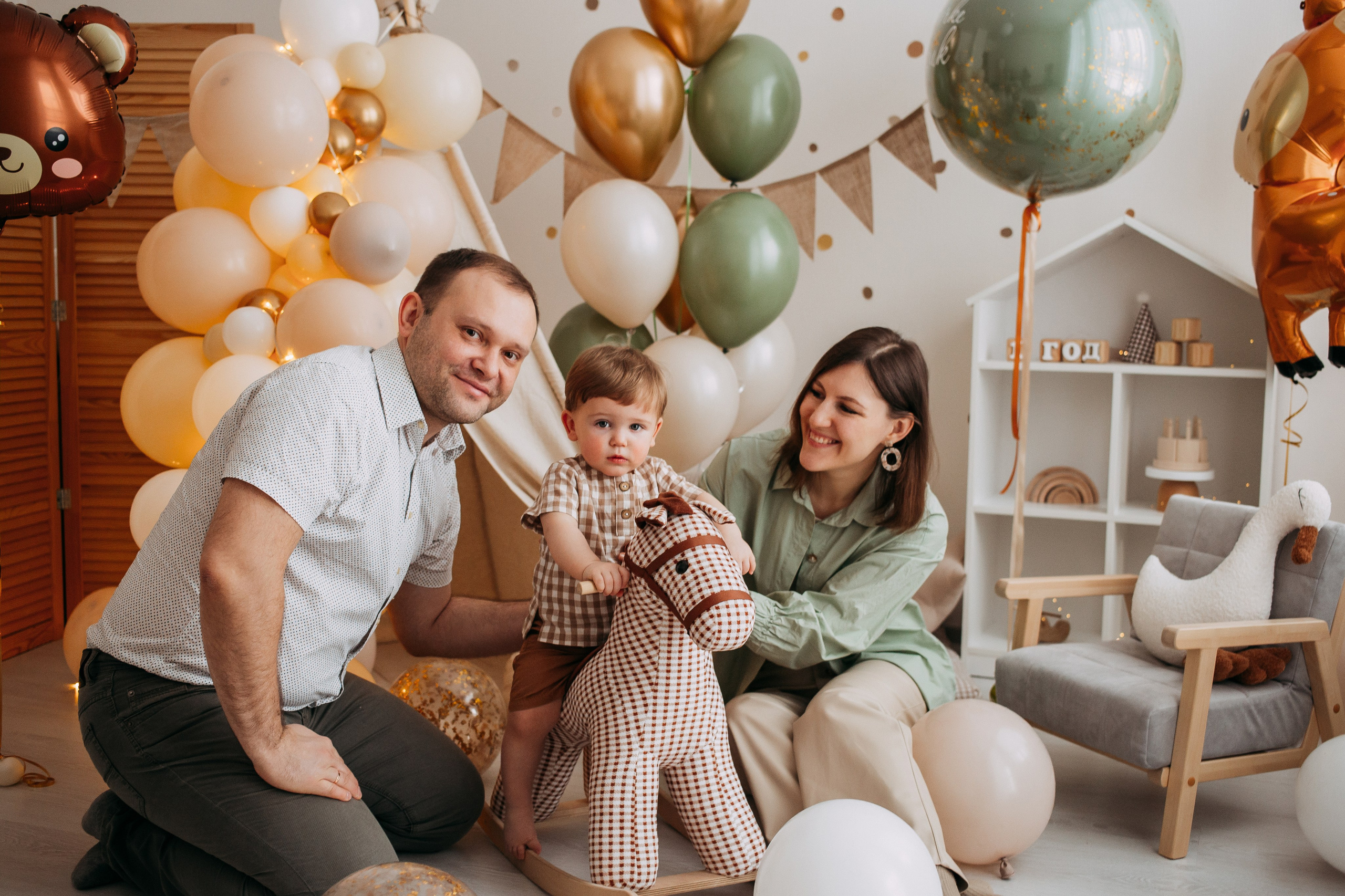 Тёмочке 1 год. Фотограф в Санкт-Петербурге Гарипова Валерия