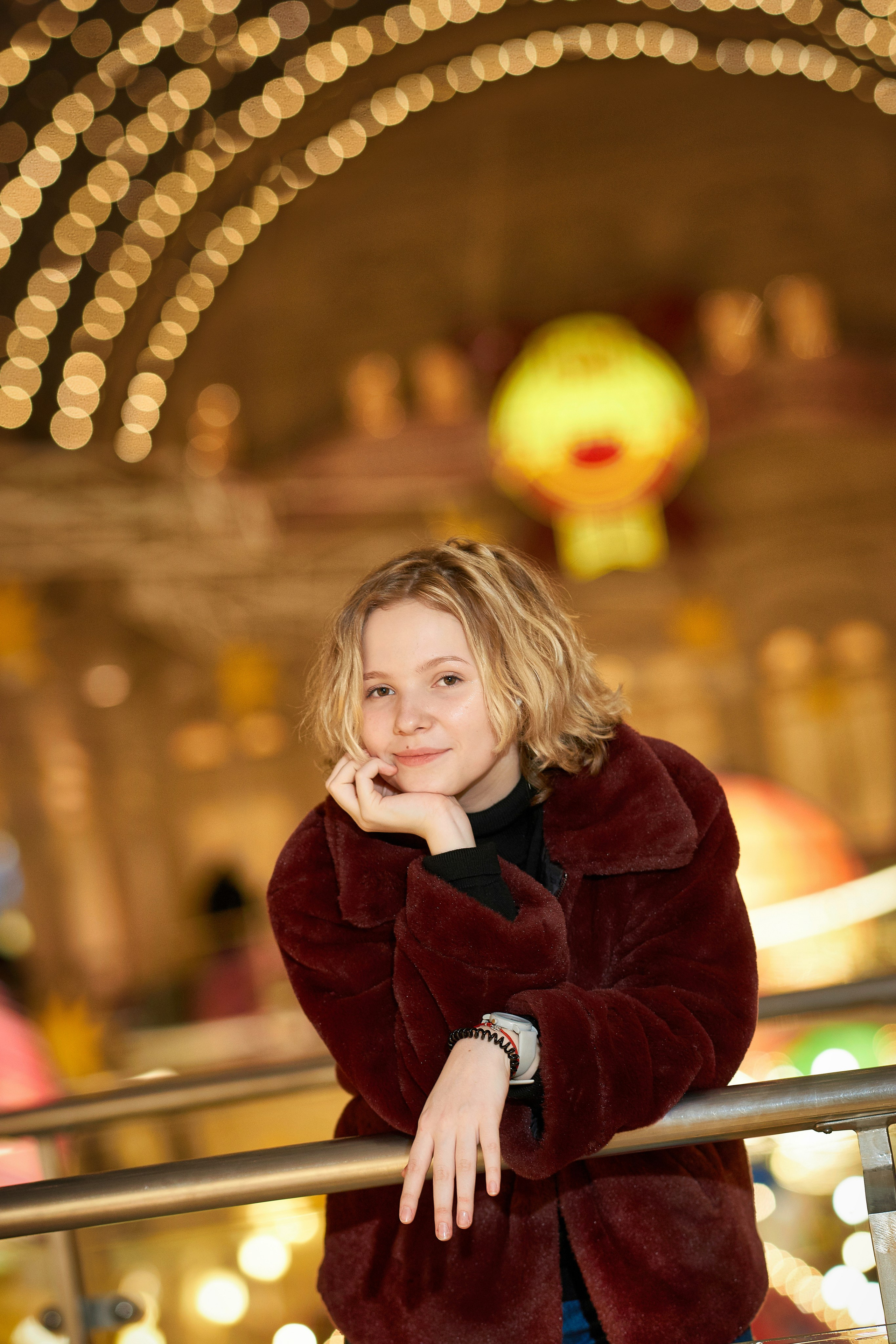 Портретная фотография в ГУМе, Москва