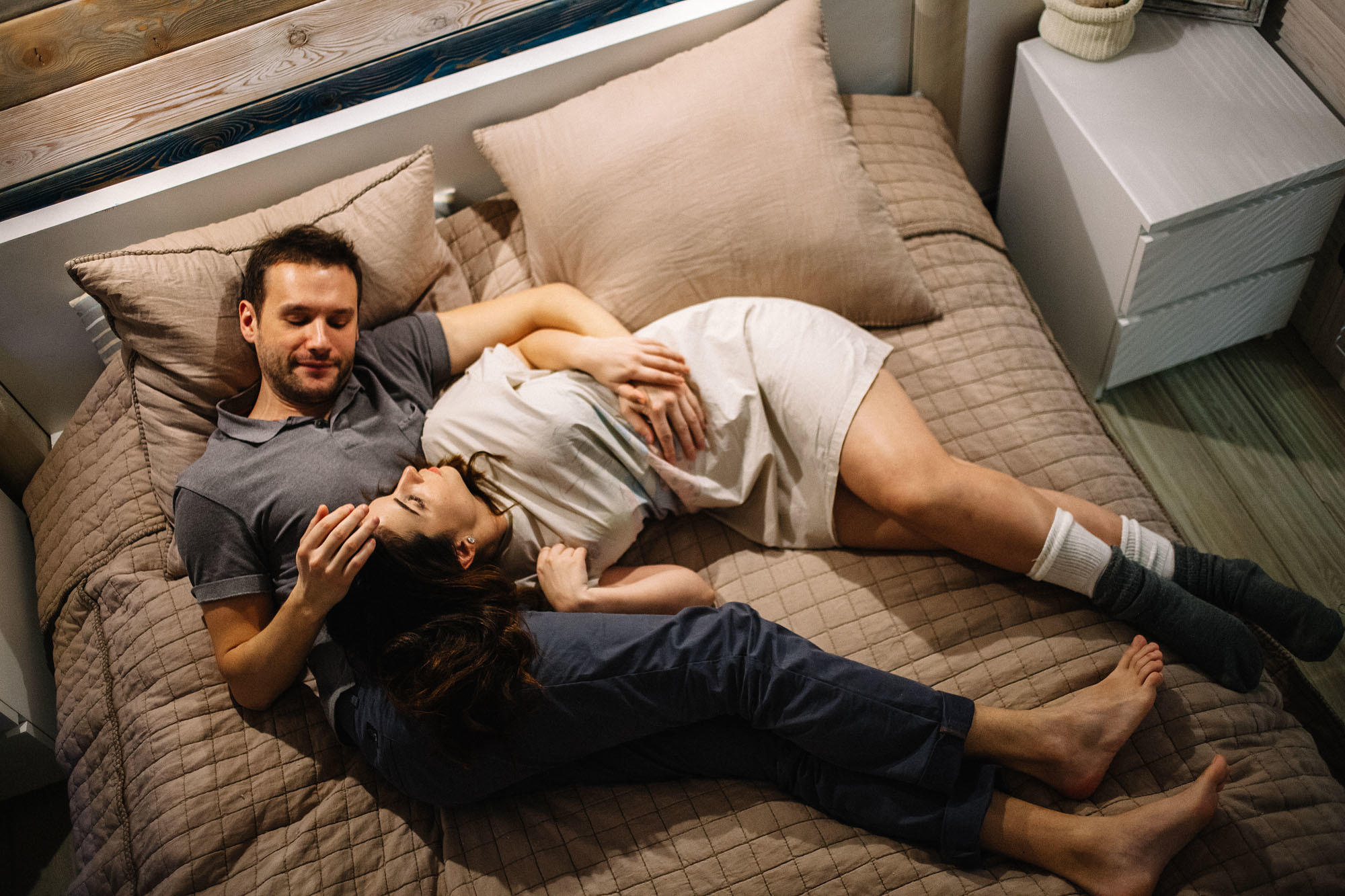 Фотосессия для влюблённой пары с собакой. Семейный и свадебный фотограф в Майкопе Михаил Мартиросян