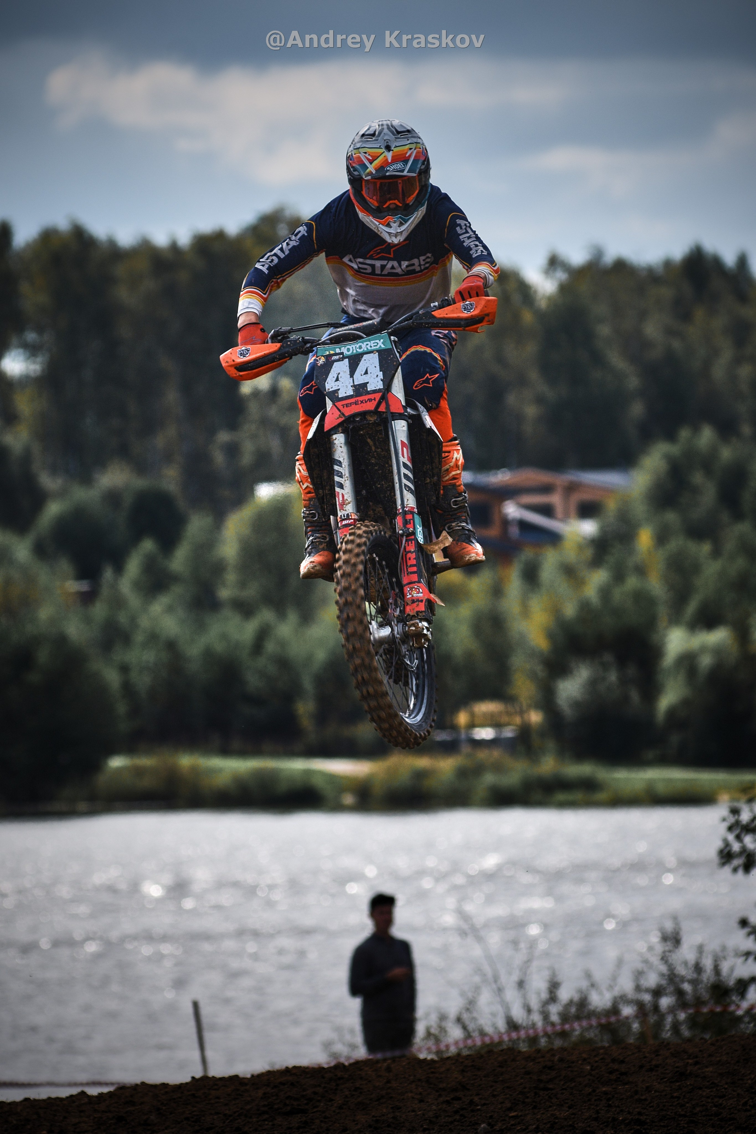 Мотокросс в городе Чкаловск. Фотограф Красков Андрей