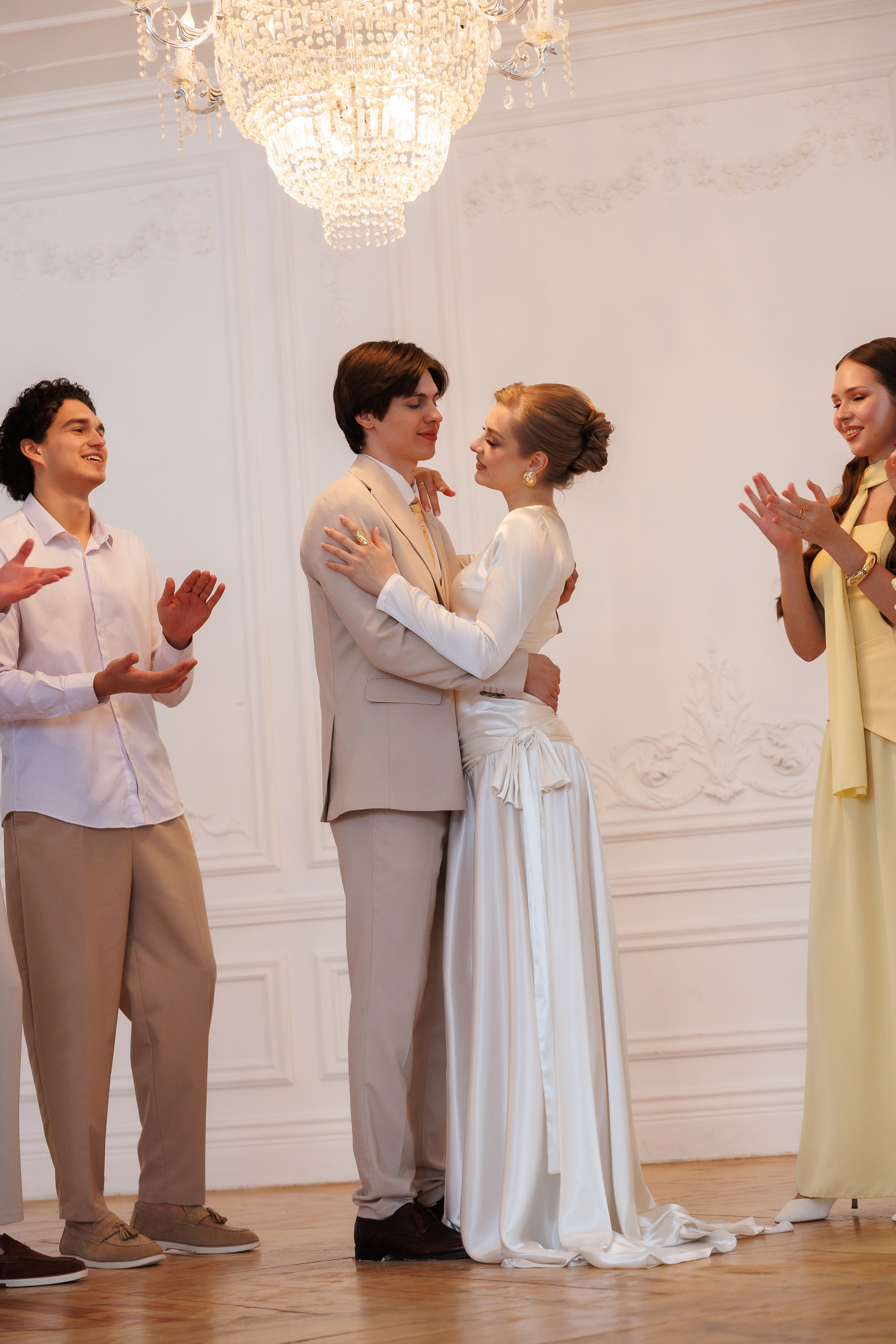 Камерная свадьба: весеннее настроение. Свадебный и семейный фотограф в Москве Красинская Мария