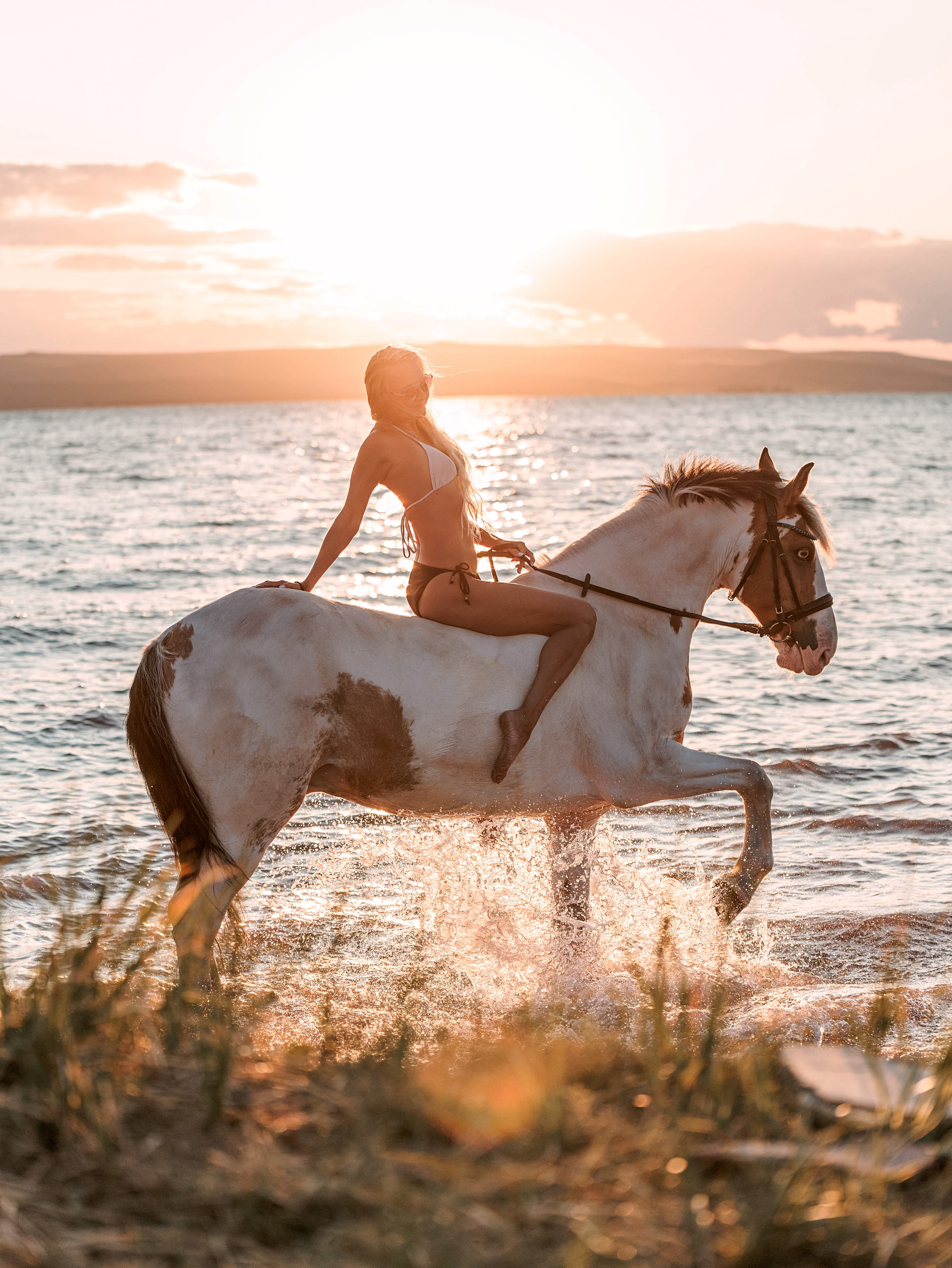 Съемки в воде 2025. Конный фотограф в Красноярске — Любовь Похабова