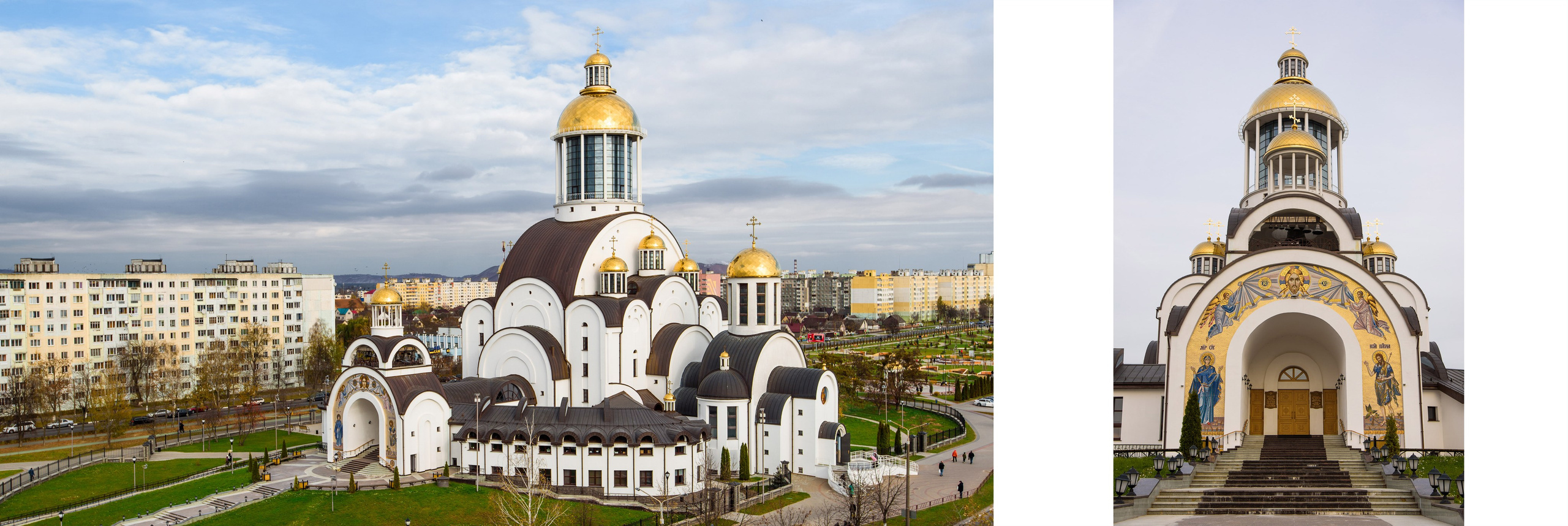 Кафедральный собор Рождества Христова в г. Солигорске. Фотограф Олег Юршевич Солигорск Минск