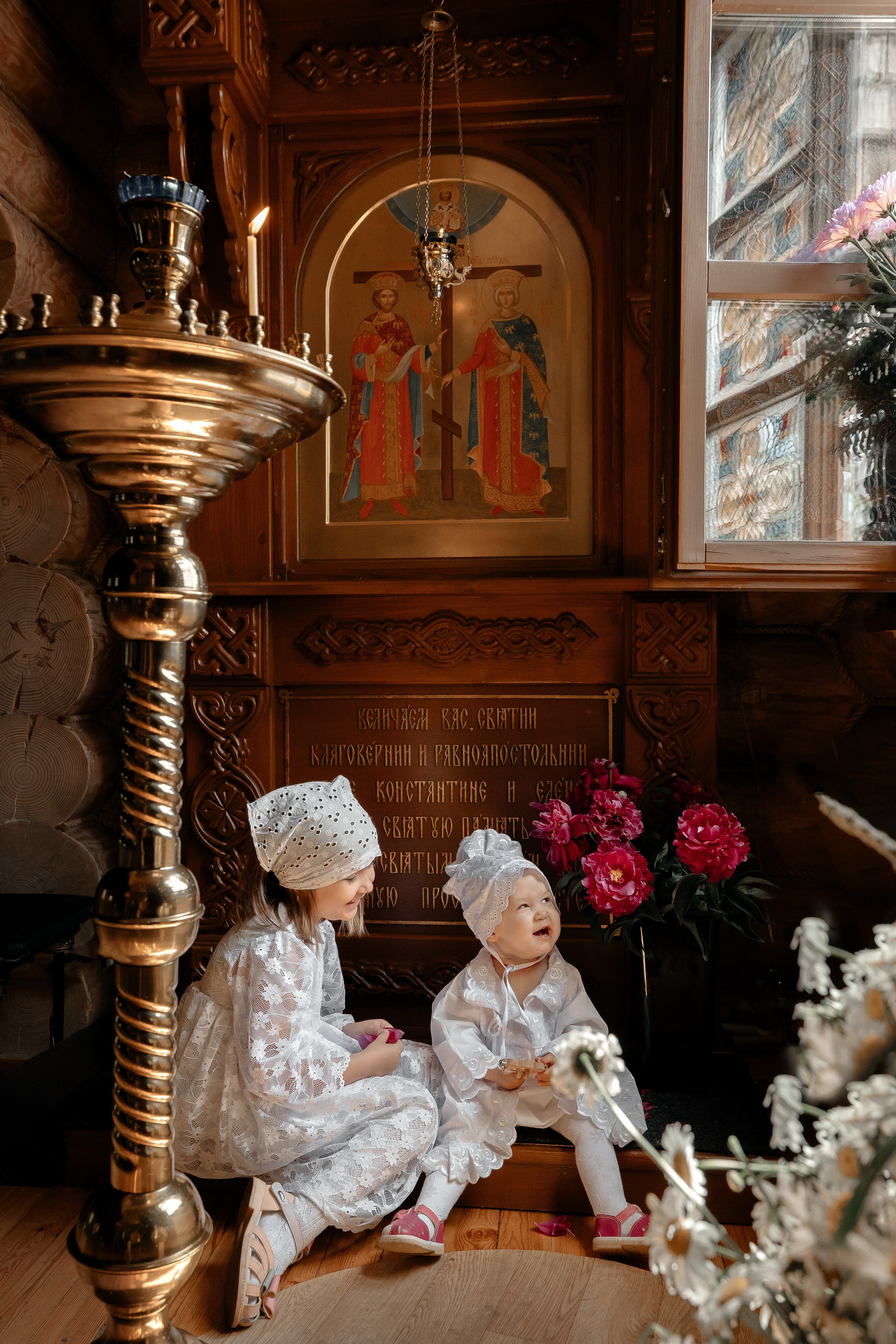 Таинство Крещения (постановочная съемка). Moscow_CPC