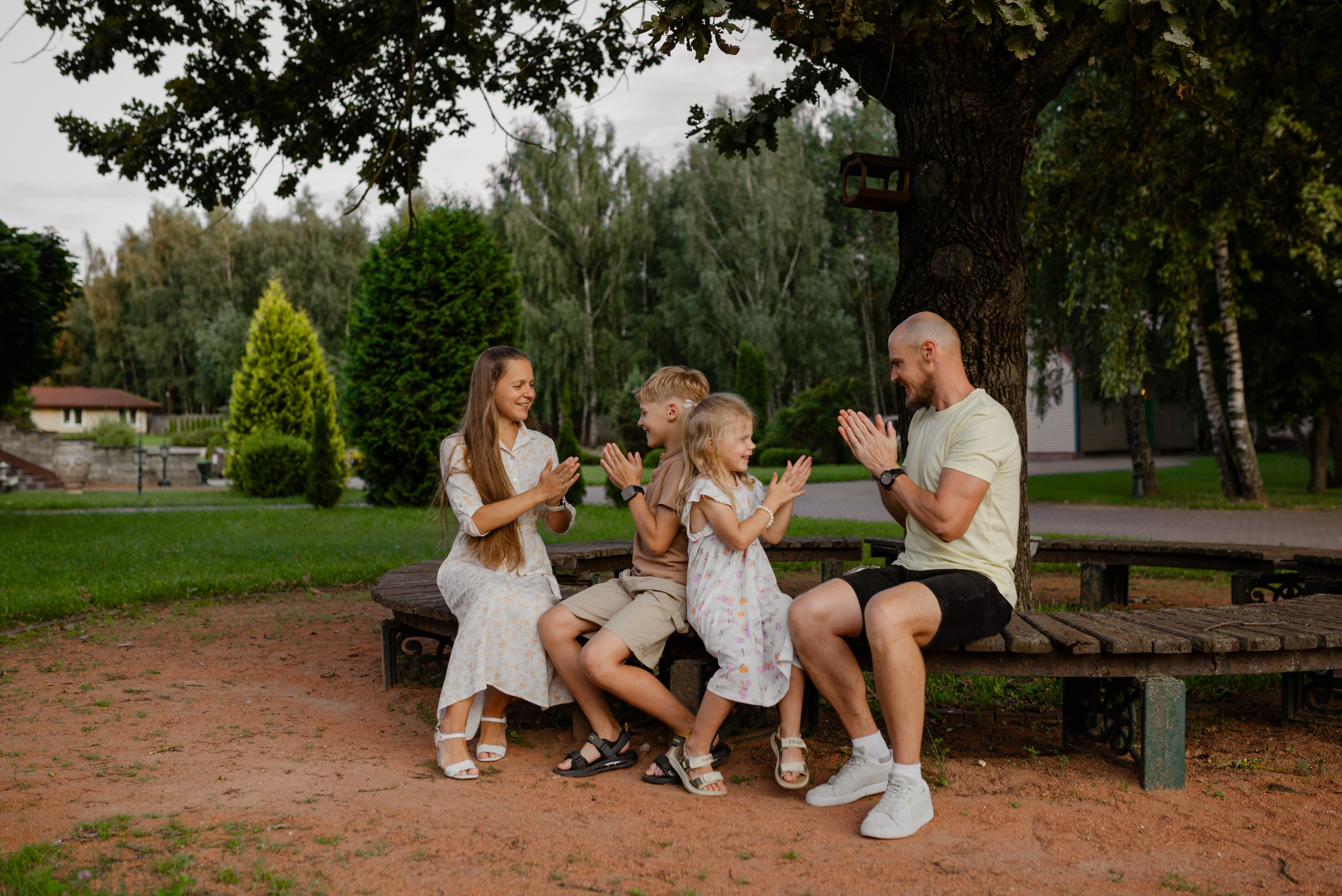 Светлана и ее семья. Свадебный фотограф в городе Минск Крохмалюк Анна