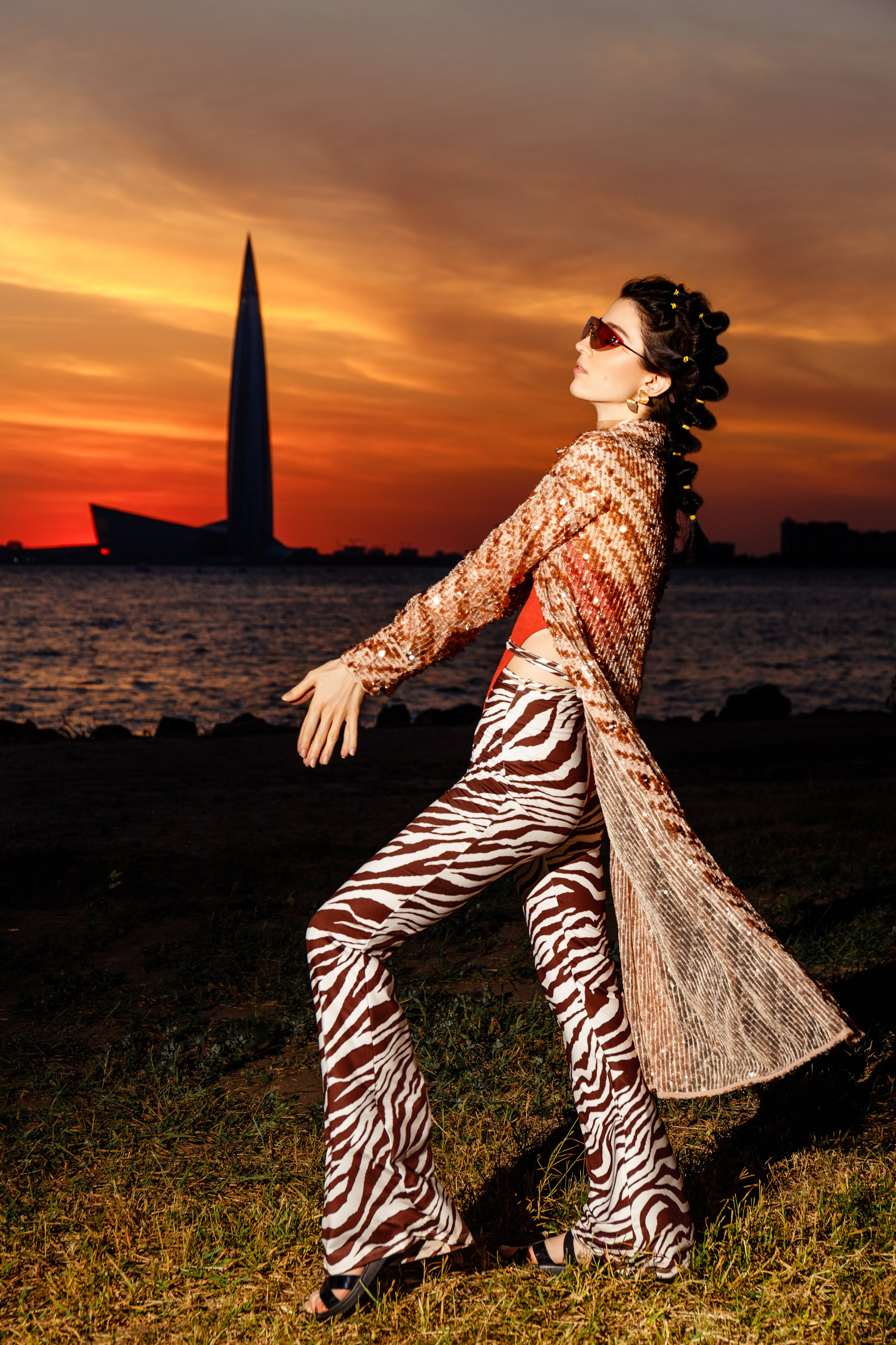 Летняя fashion-съёмка на заливе