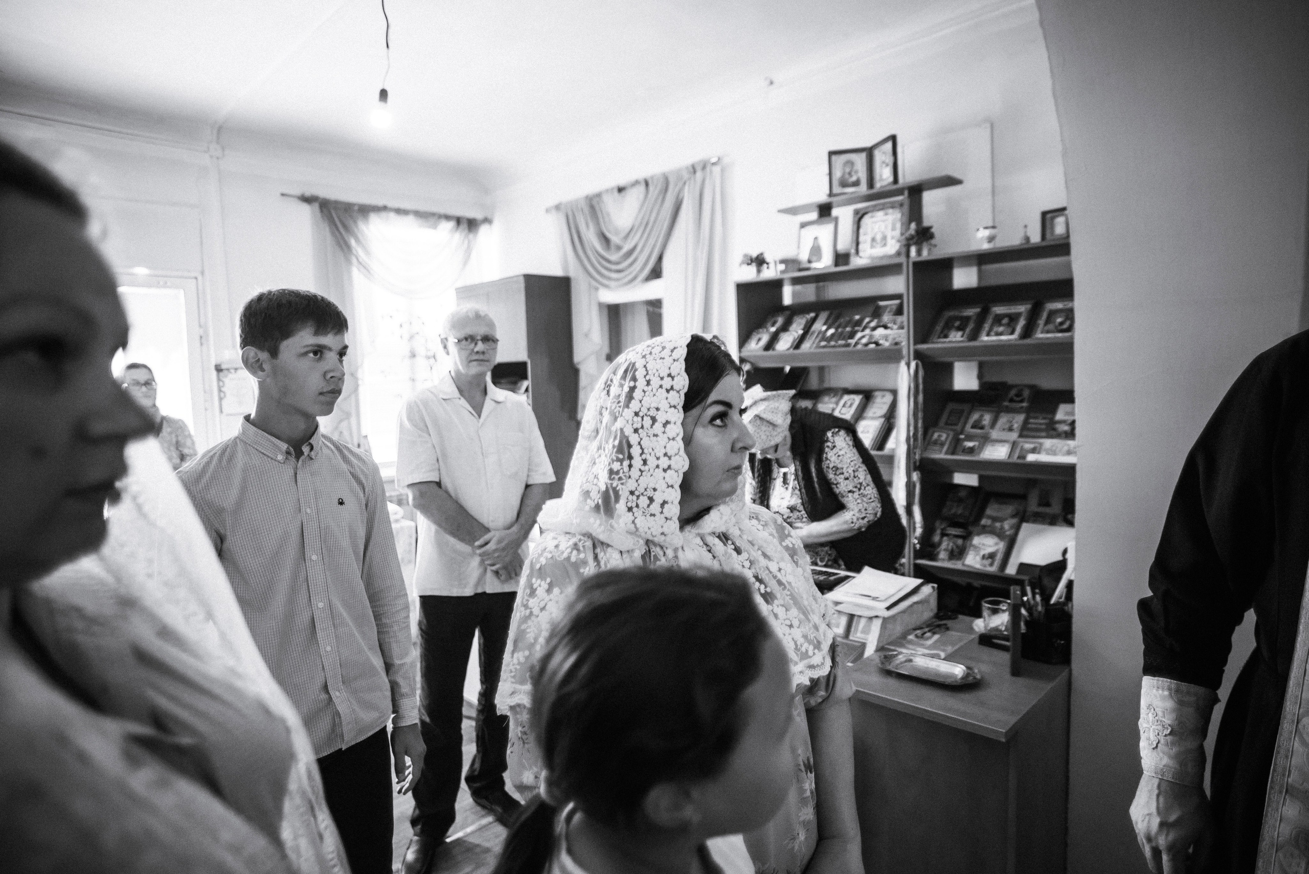 Крещение Даши и Алены. Семейный документальный фотограф в Волгограде Мариэта Додина