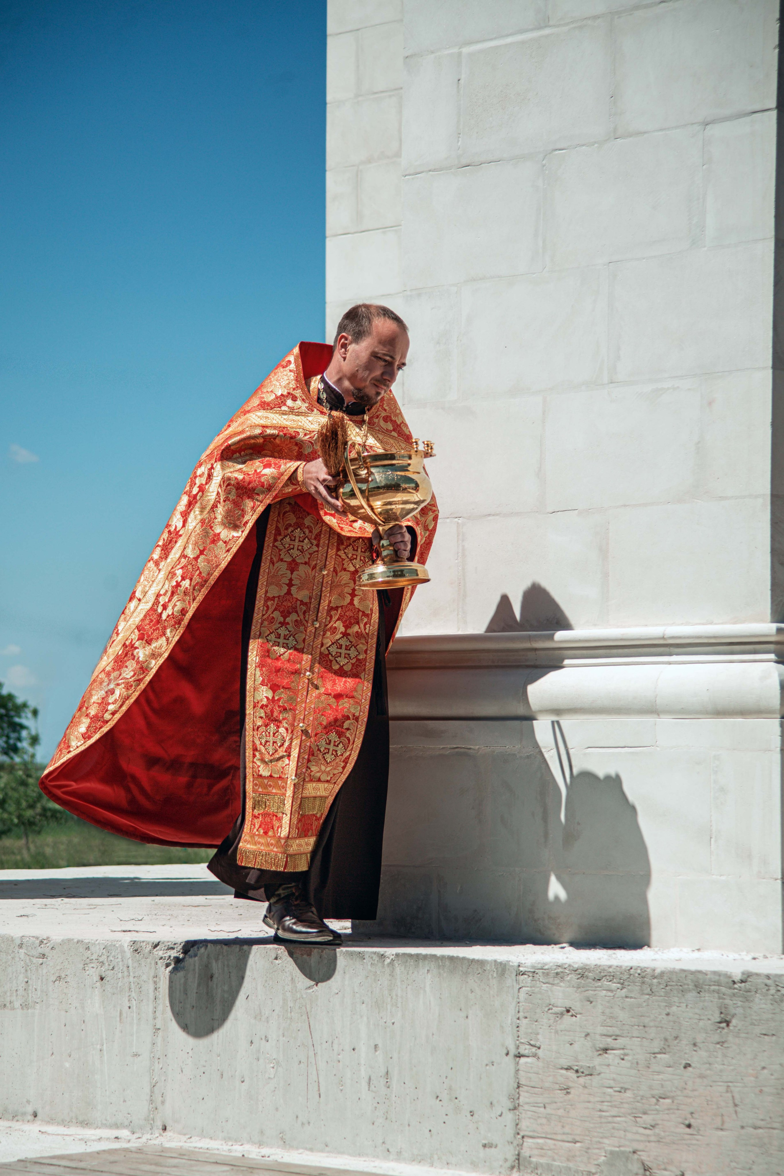 Открытие колокольни в хуторе Аргатово. Семейный и детский фотограф в Москве Ольга Кривенцова