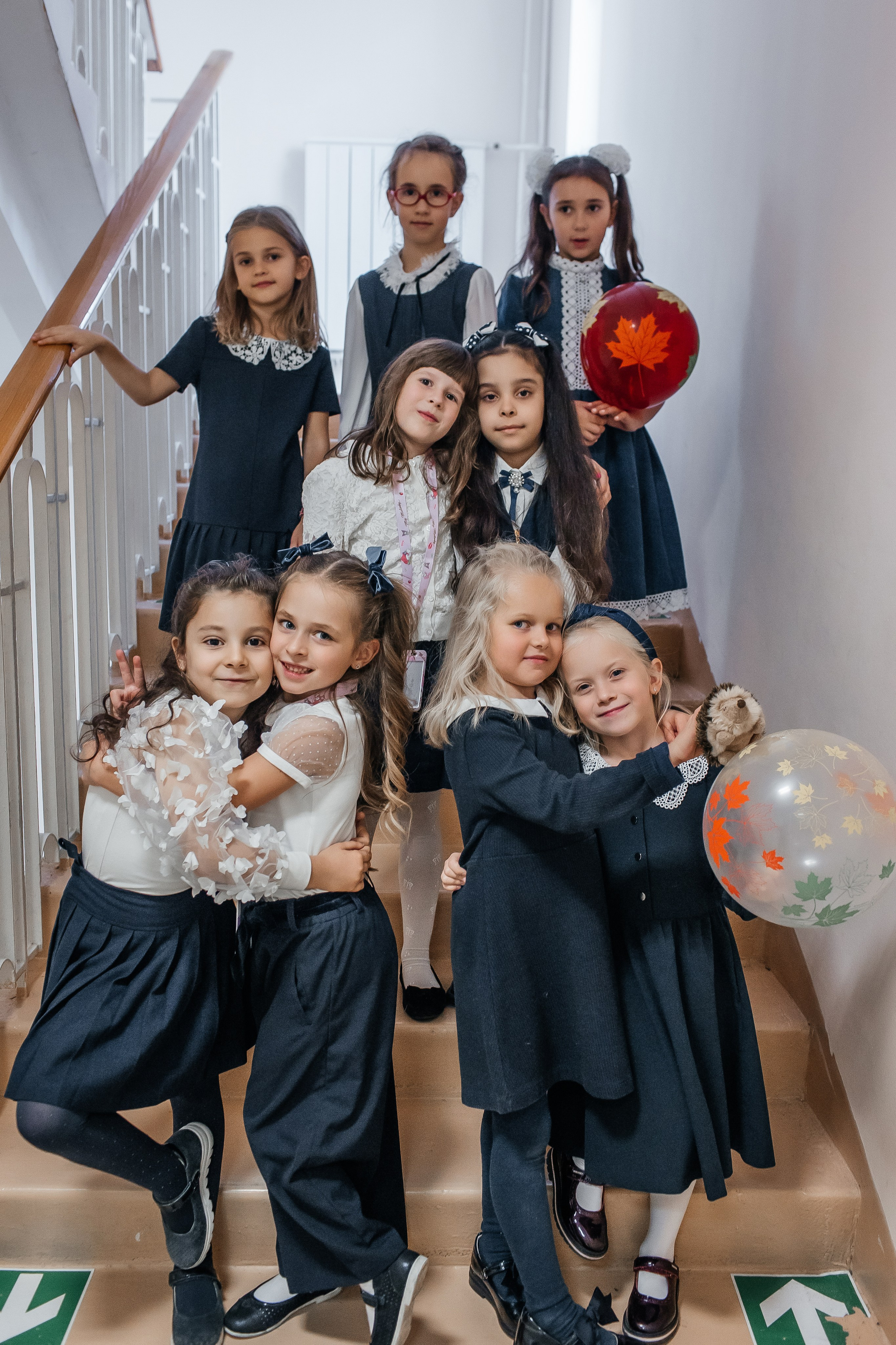 Первоклашки ГБОУ ЦОиС «Москва-98». Семейный фотограф в Москве Наталья Чуб, заказать Фотокнигу