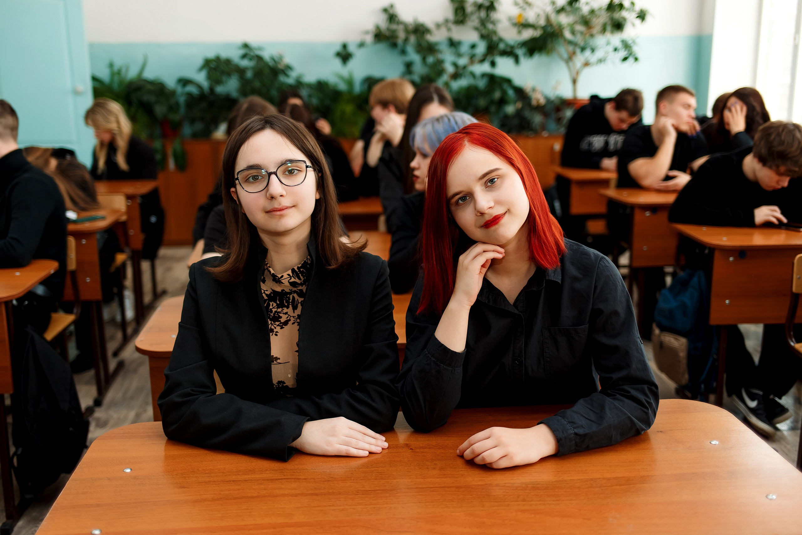 11 класс съемка в школе. Фотограф Любовь Корниенко, Примоский край