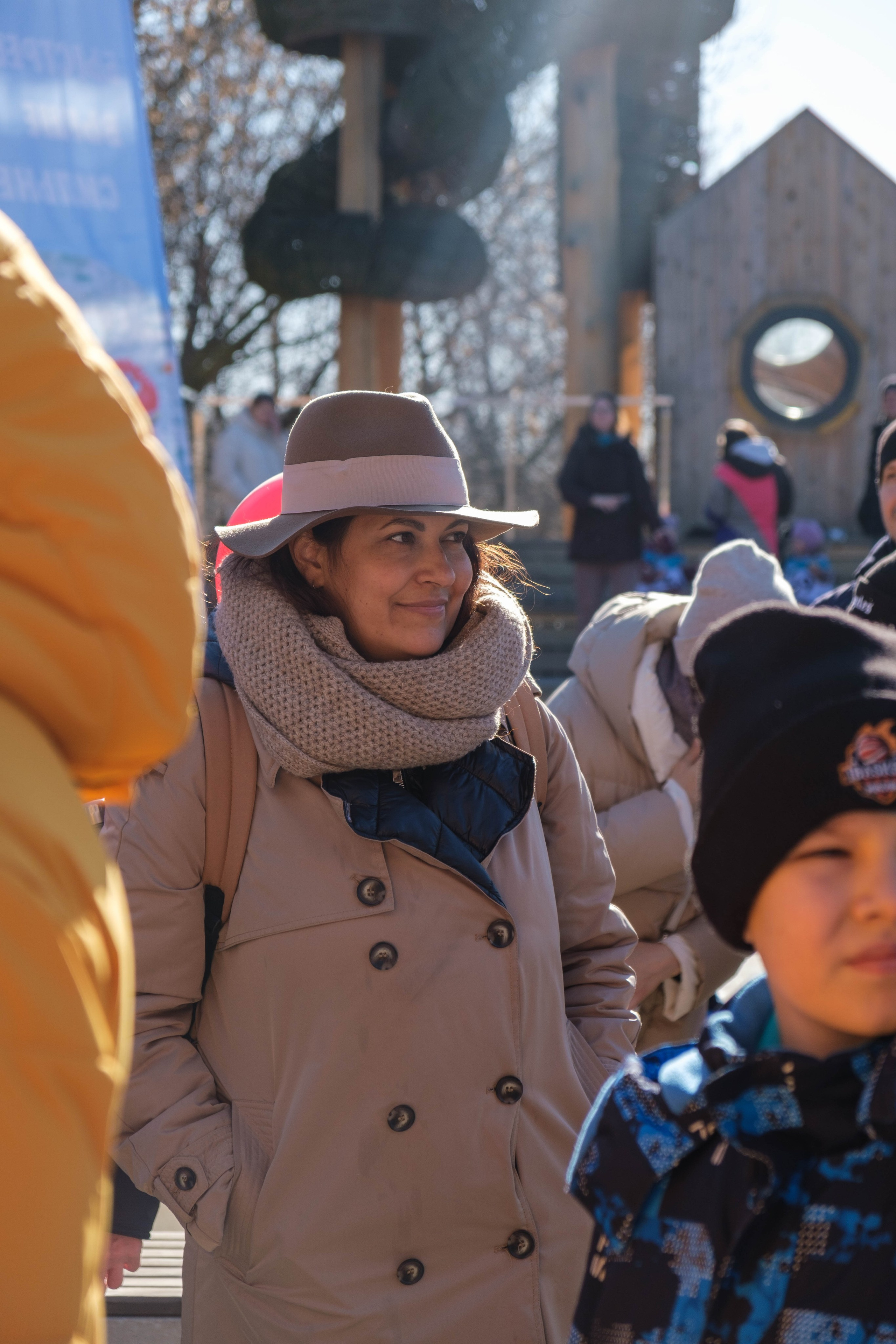 8 марта в парке. Фотограф Диана Иремадзе