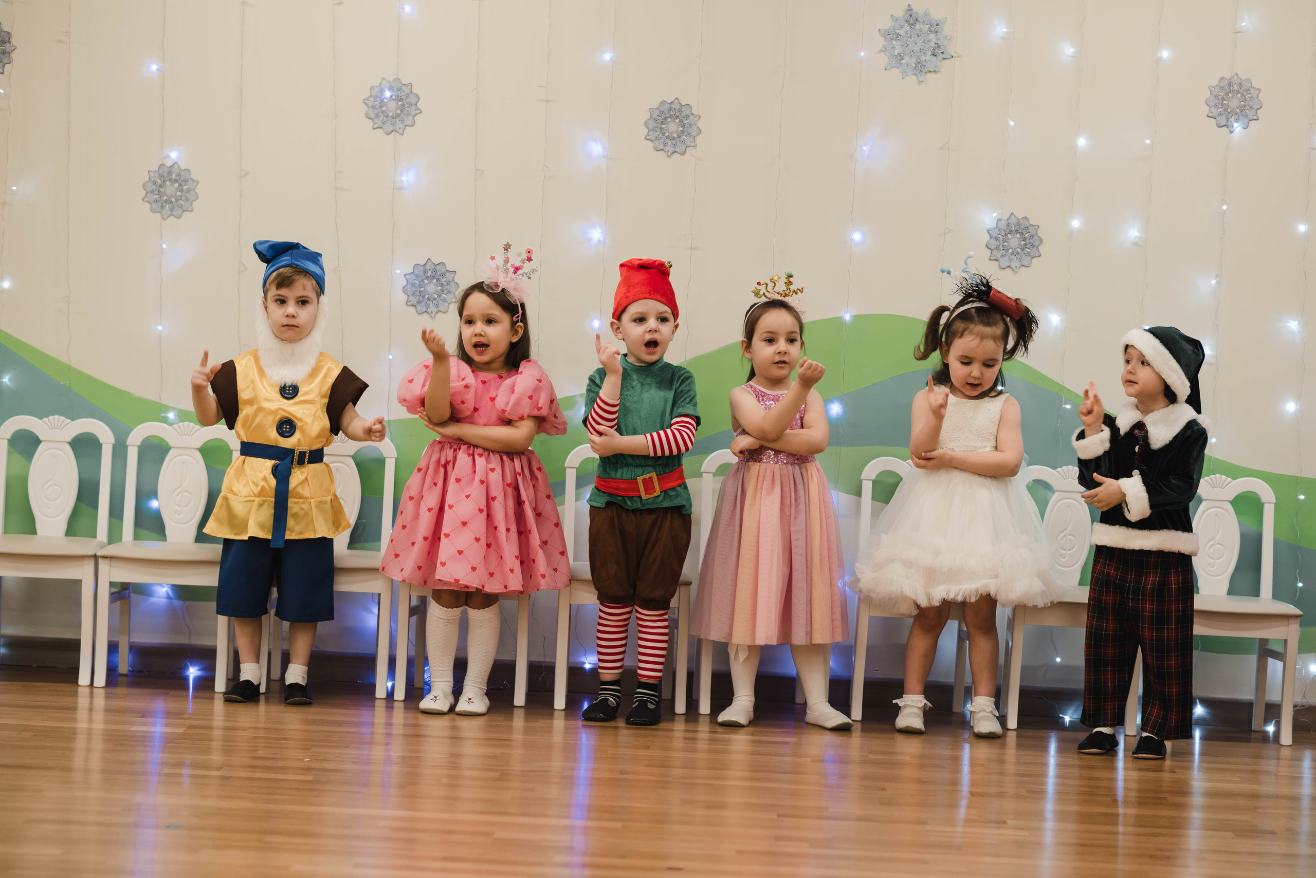 Детский садик Новый год. Фотограф в Москве новорожденные свадьбы семьи Дарья Ларионова