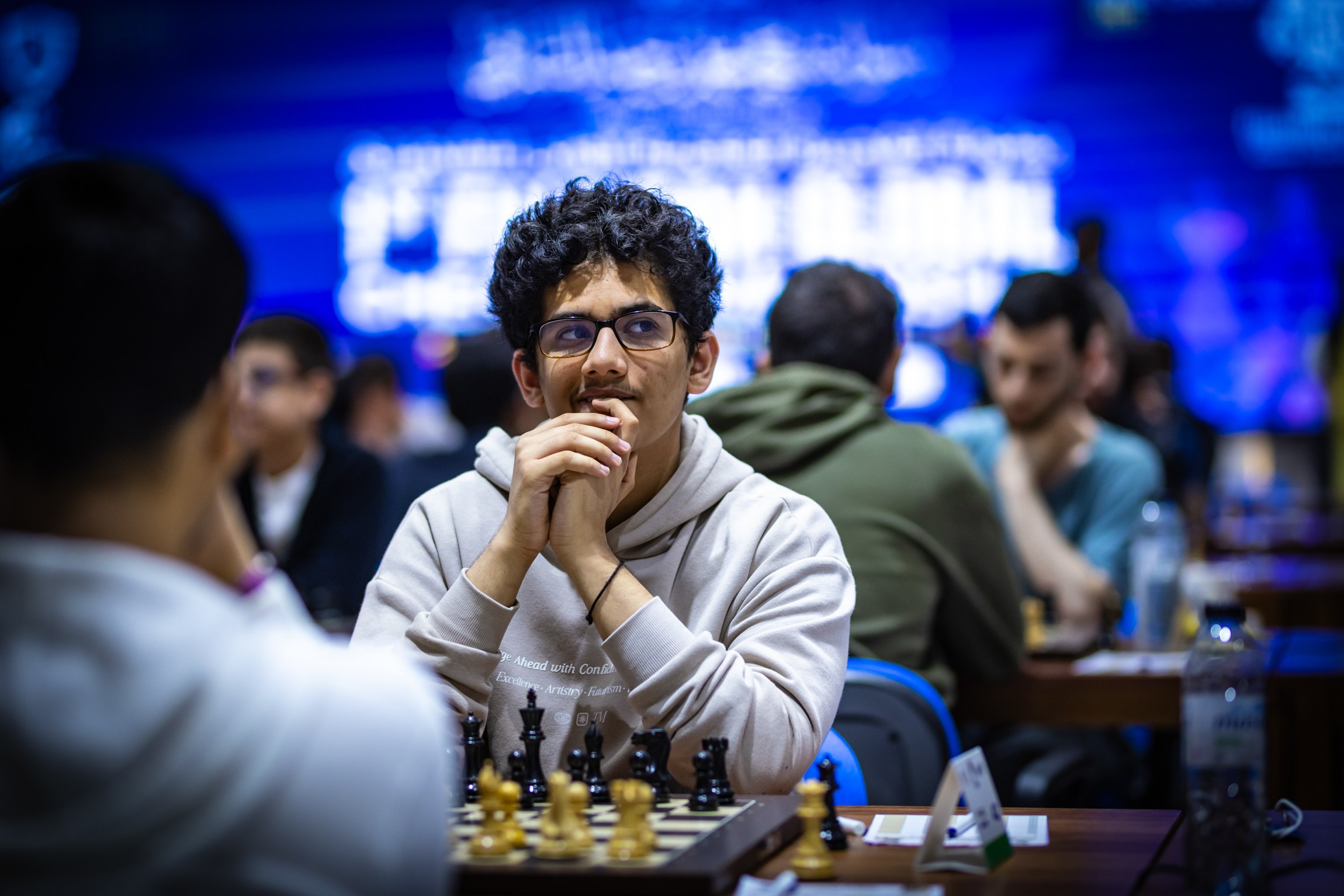 2025.08.25 1st. FUJAIRAH GLOBAL Chess Championship — Round1. Фотограф Анна Штурман (репортажная съёмка любых событий и мероприятий) Anna Shtourman photographer