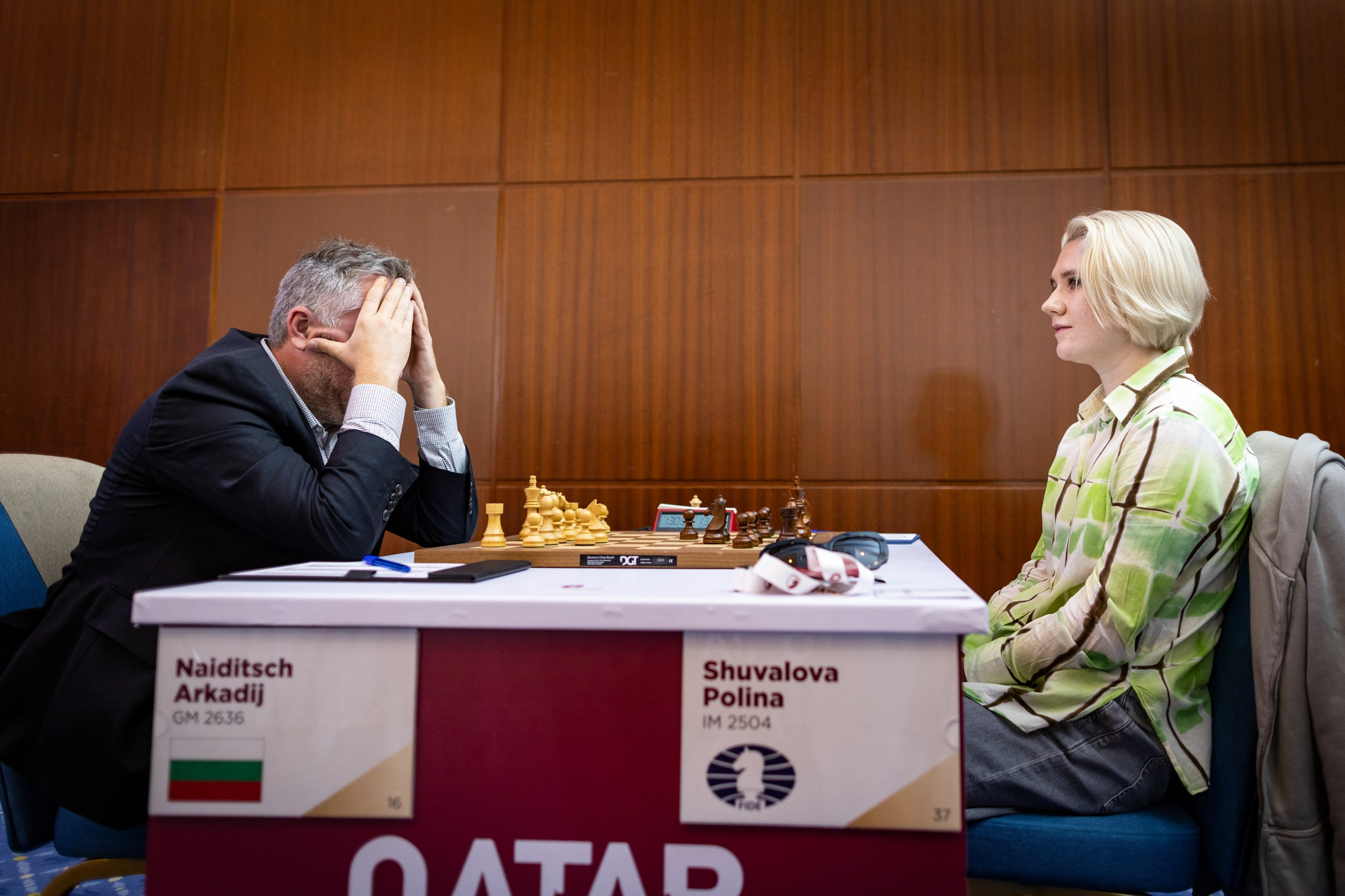 2024.12.05 Qatar Masters Open 2024 — Round3. Фотограф Анна Штурман (репортажная съёмка любых событий и мероприятий) Anna Shtourman photographer